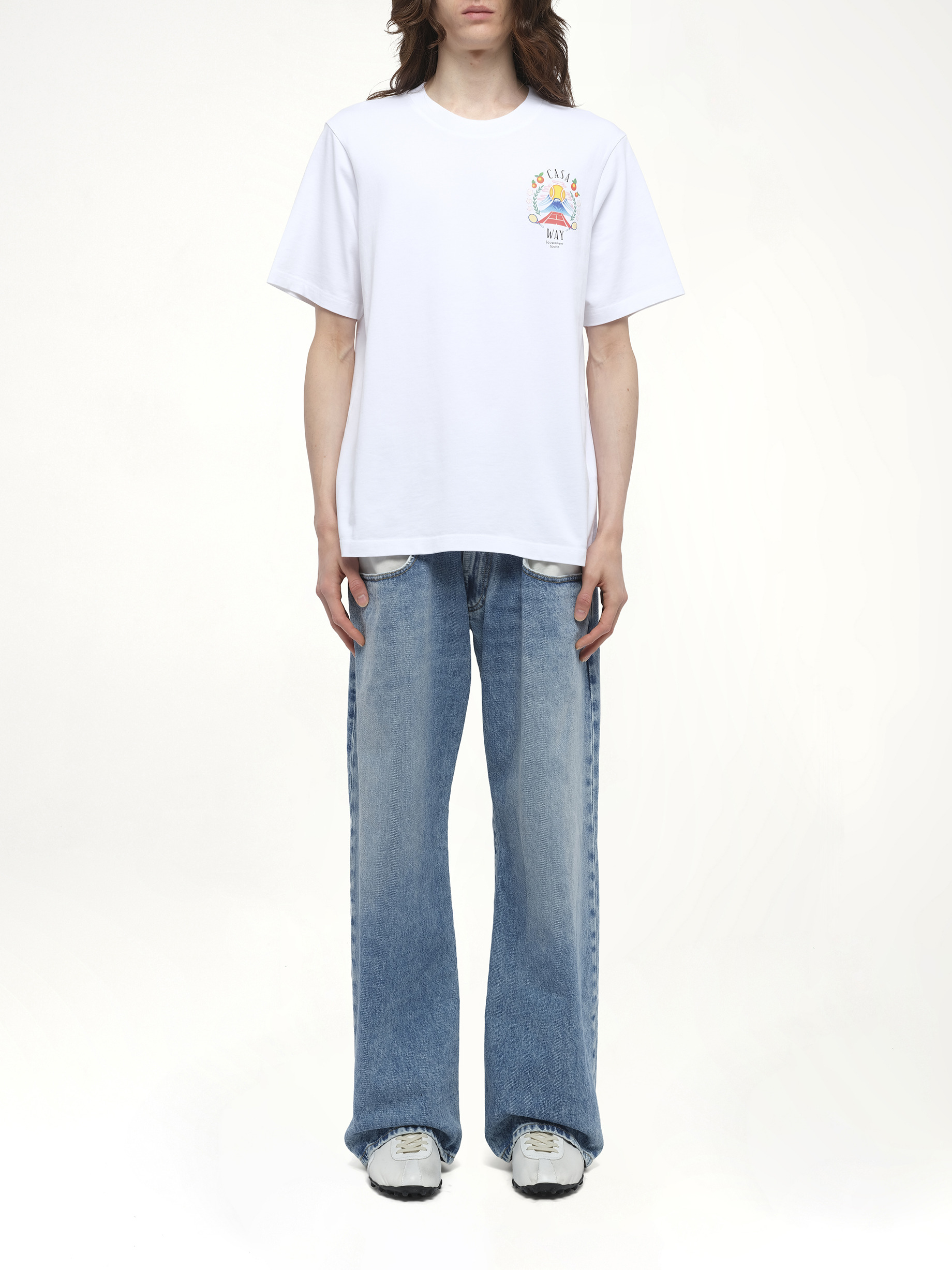 Casaway Mountain T-Shirt in White - 7