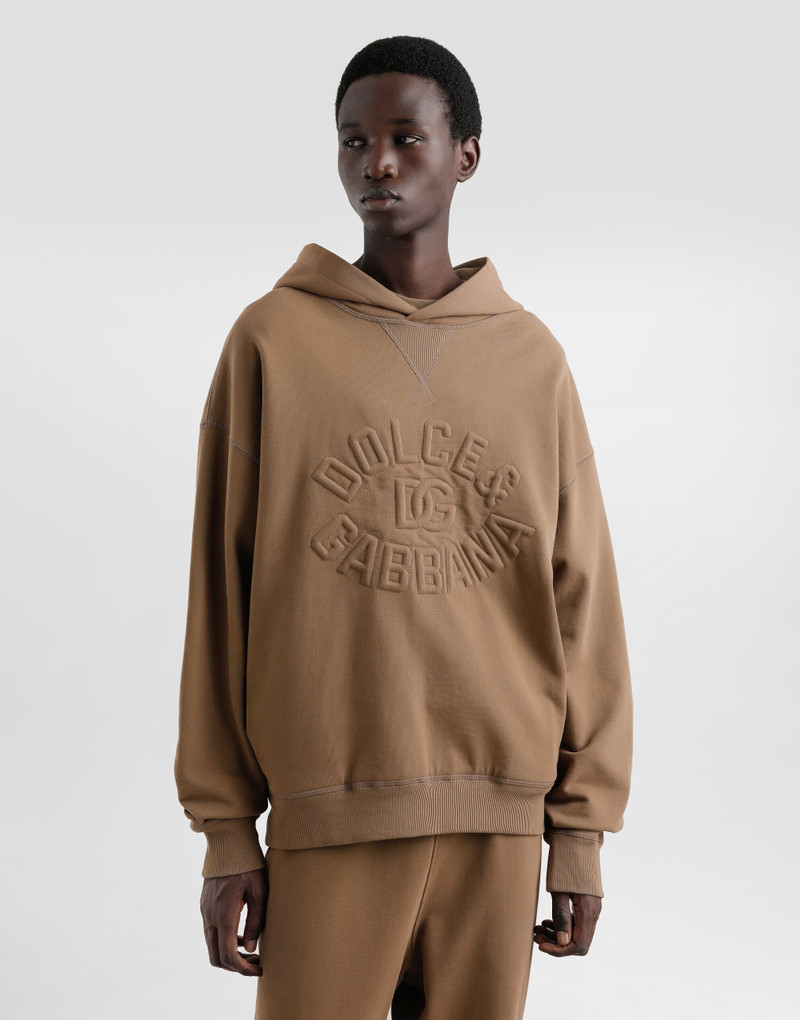 Cotton hoodie with logo 4