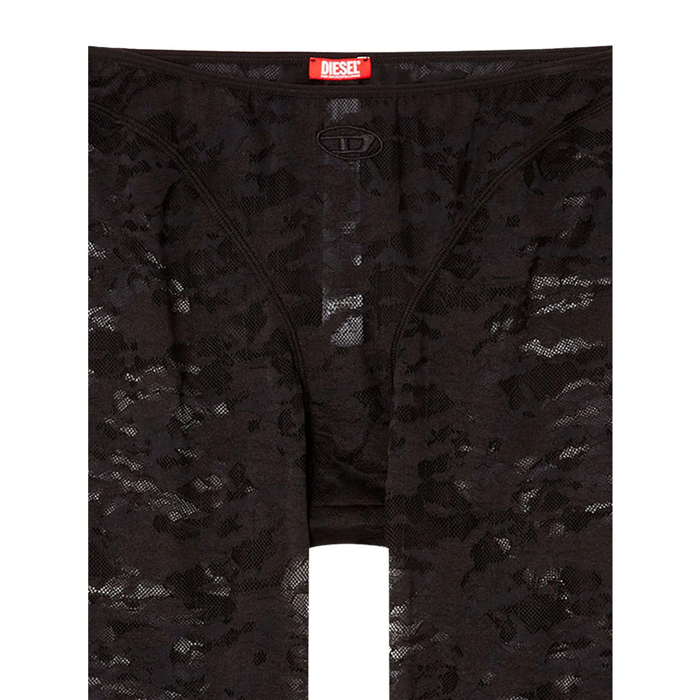 Diesel Black Shorts - Knee-Length Shorts Women - 5