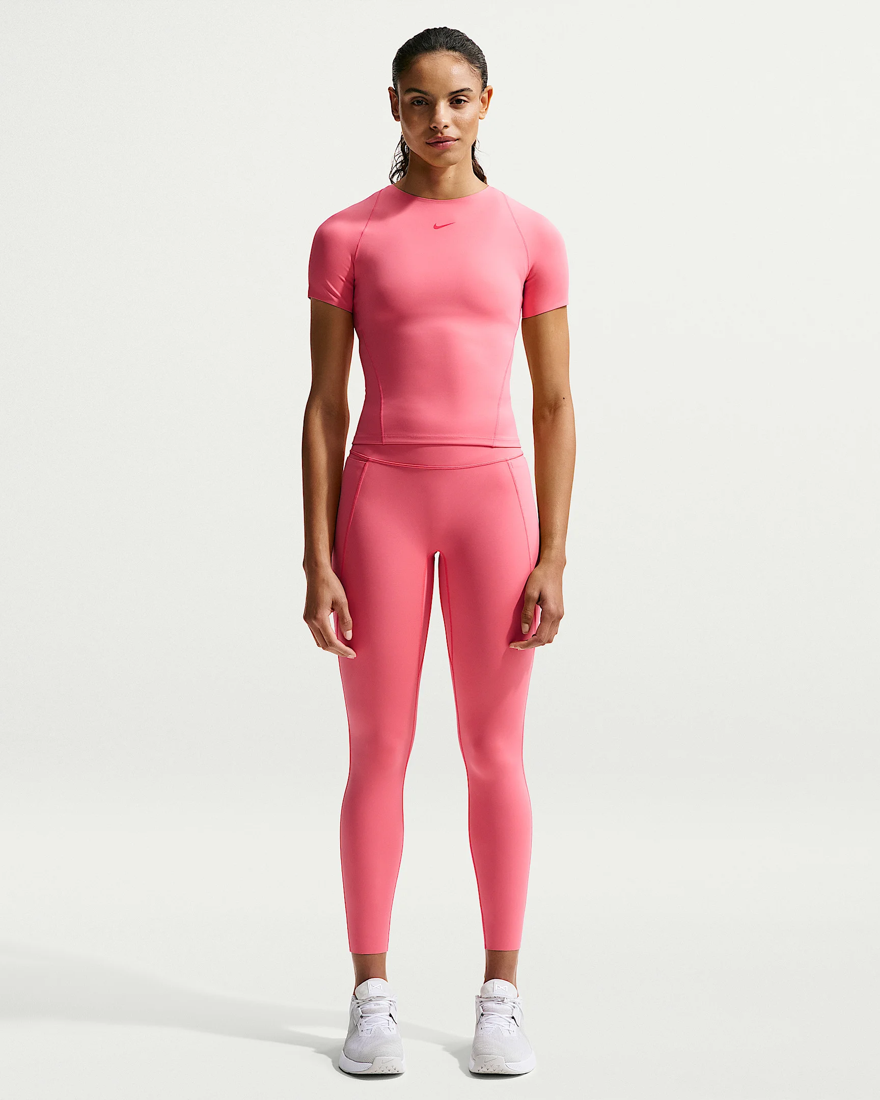 Nike Universa Women's High-Waisted 7/8 Leggings with No Front Seam - 1