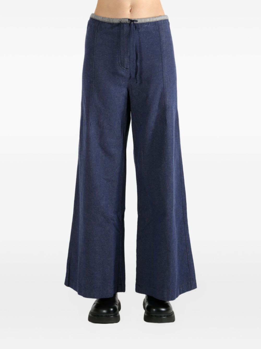 Arthur drawstring wide-leg trousers - 2