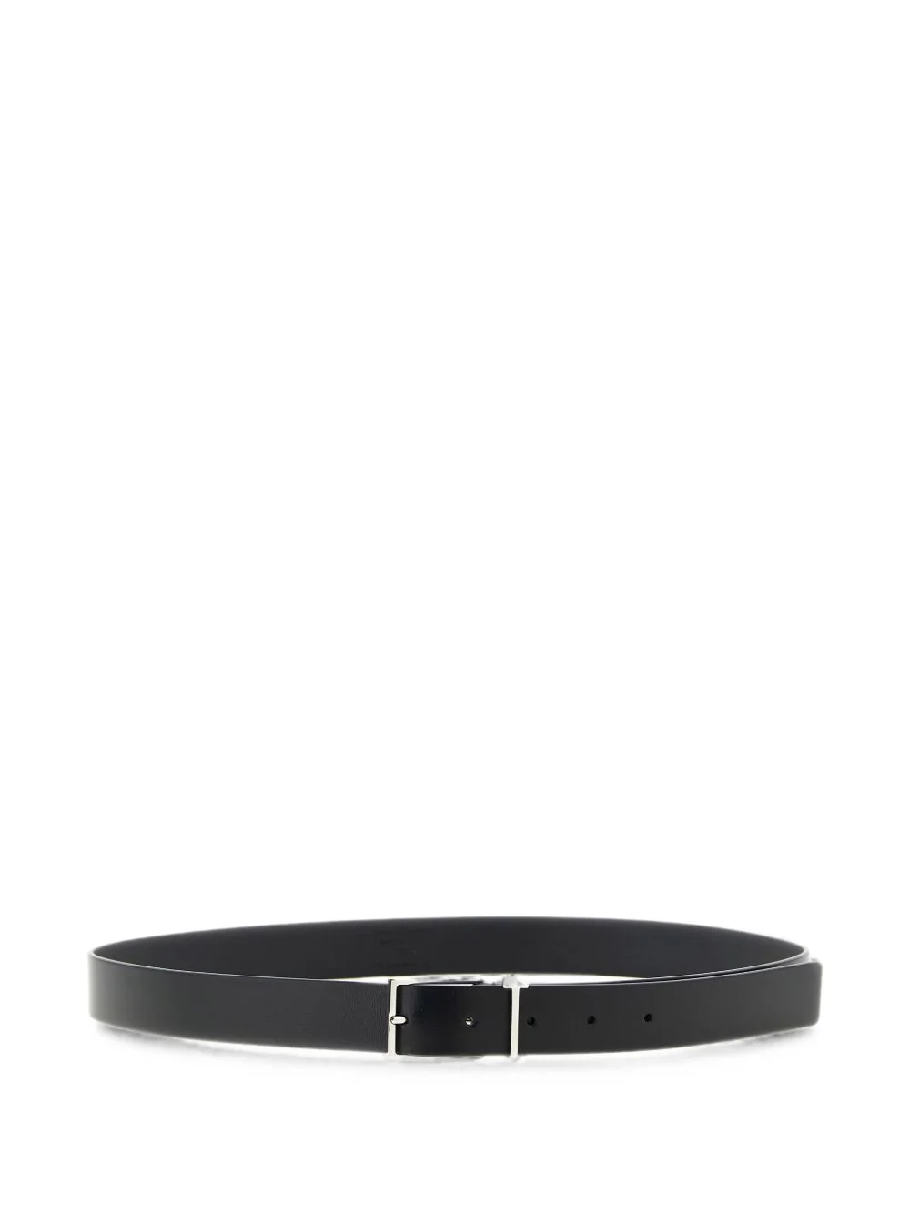 T-buckle leather belt - 1