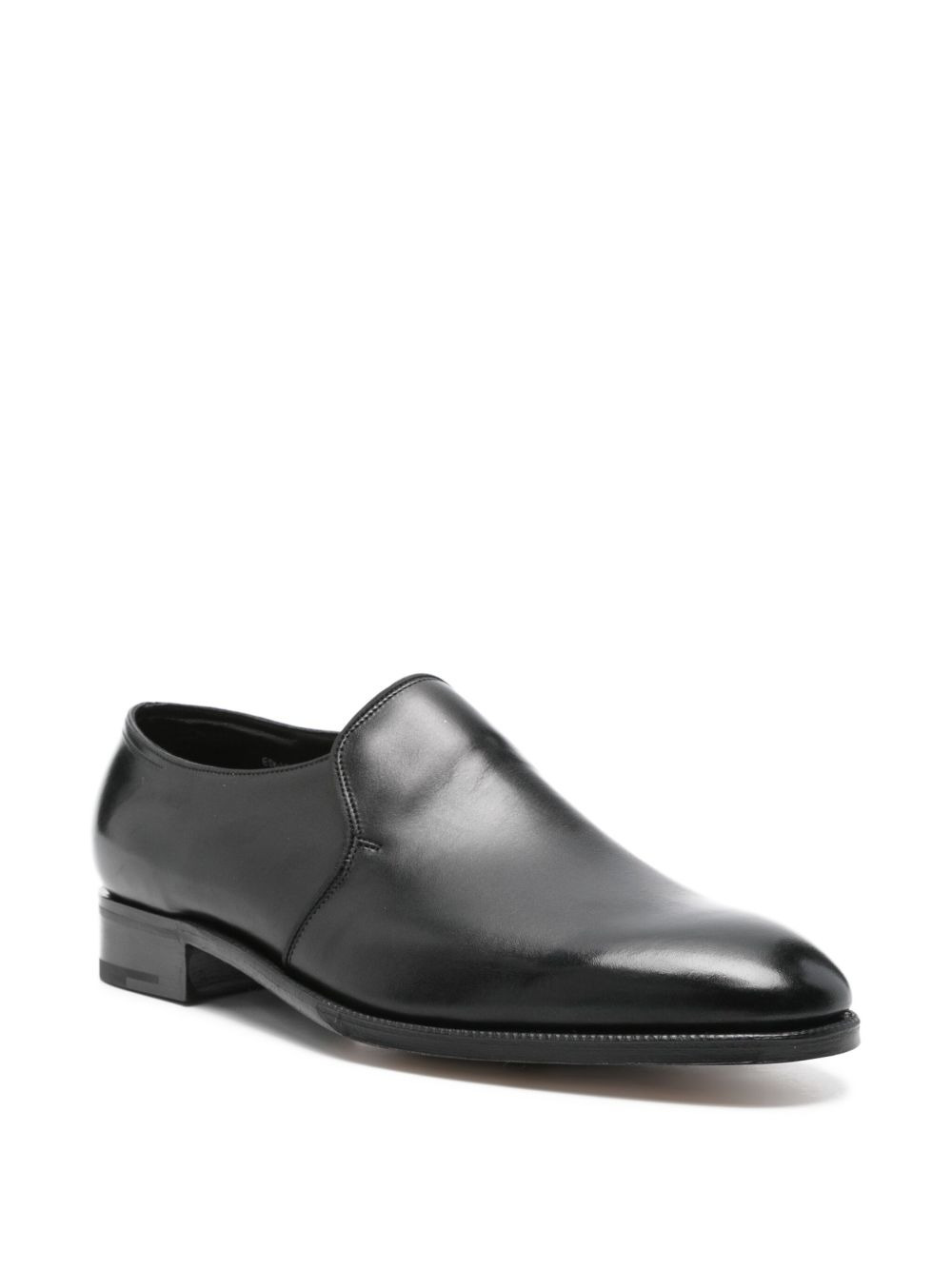 leather slip-on shoes - 2