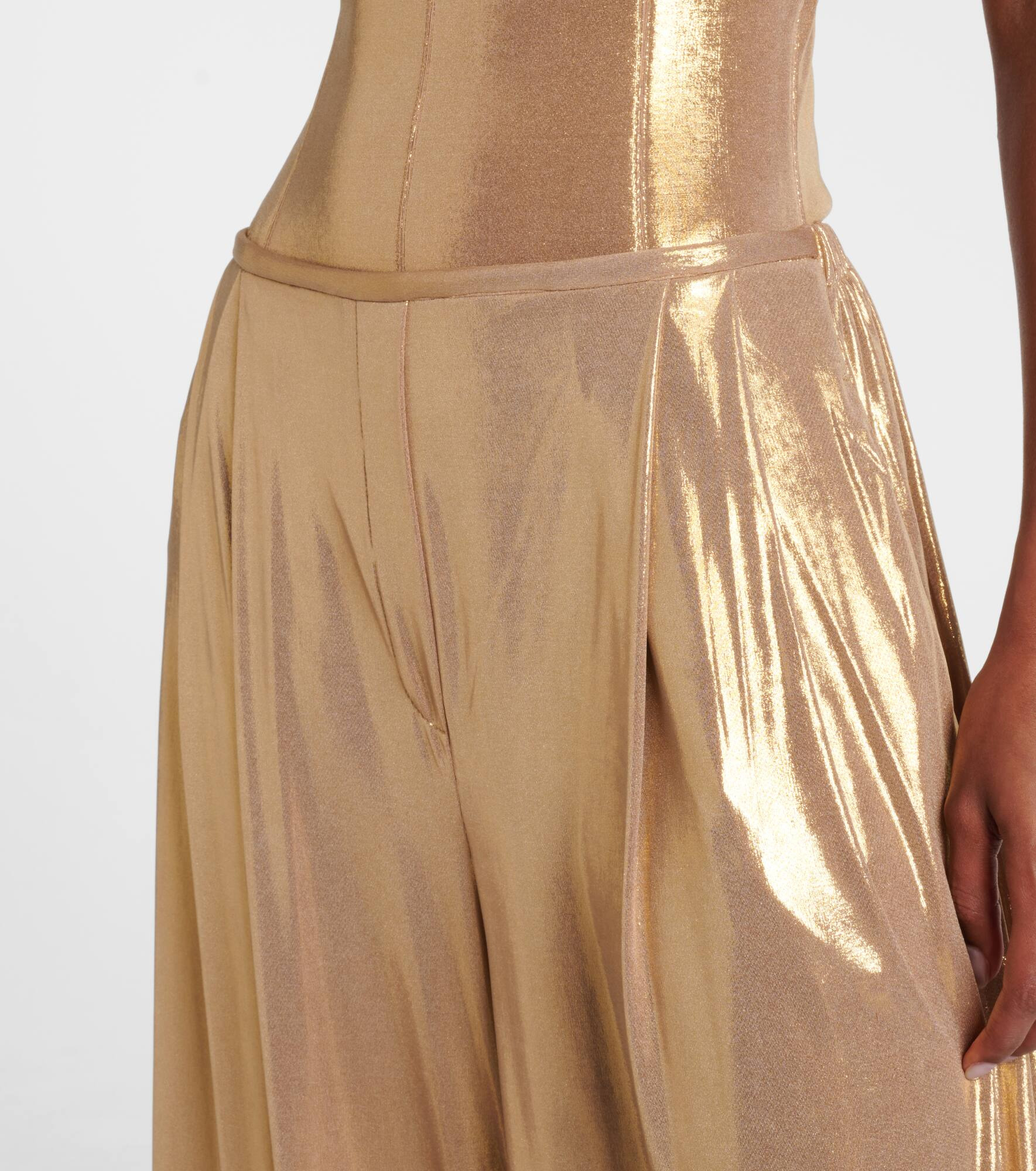 High-rise wide-leg pants - 4