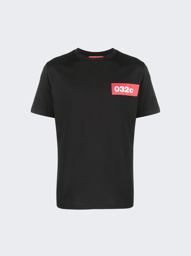 Logo Taped Tee Black 1