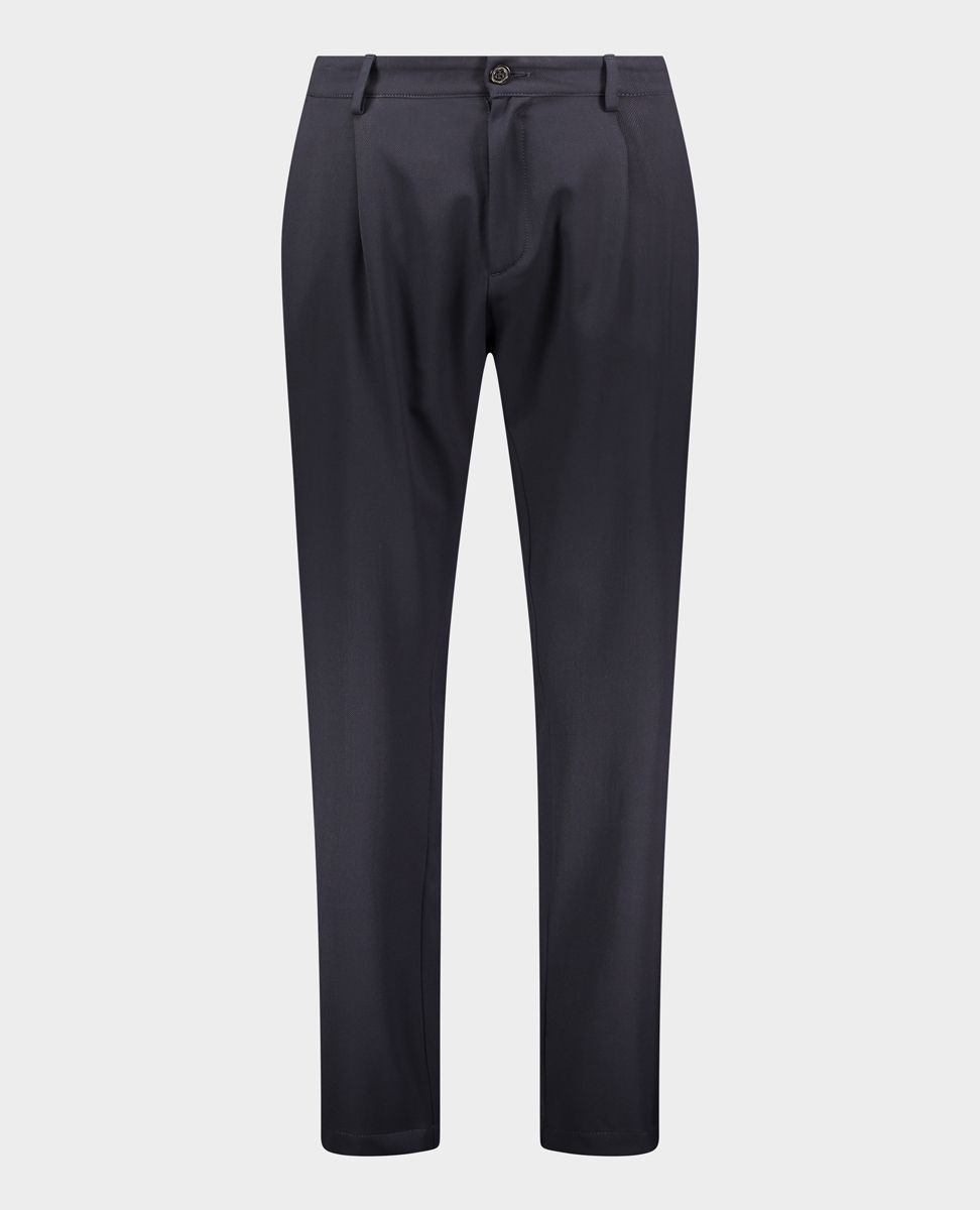 Technical wool Trousers with pleats - 1