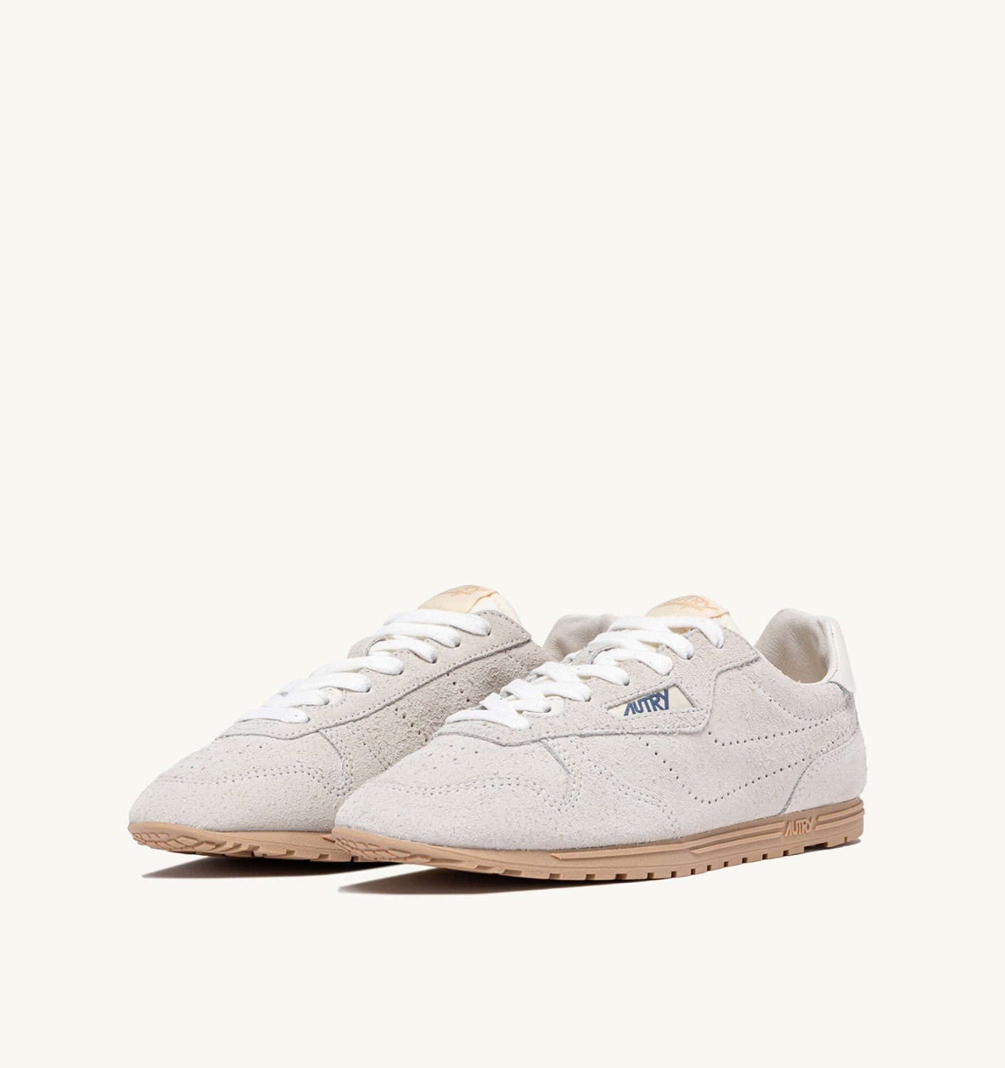 SNEAKERS WINDSPIN IN OFF WHITE SUEDE - 2