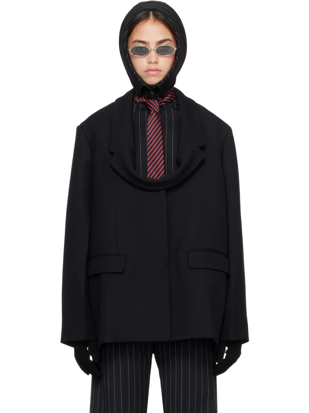 Black 'The Boxy' Blazer - 1