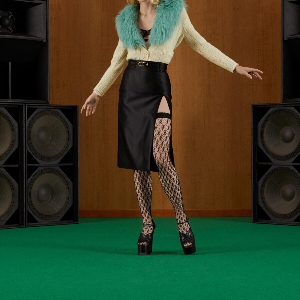 Silk duchesse embroidered skirt - 7