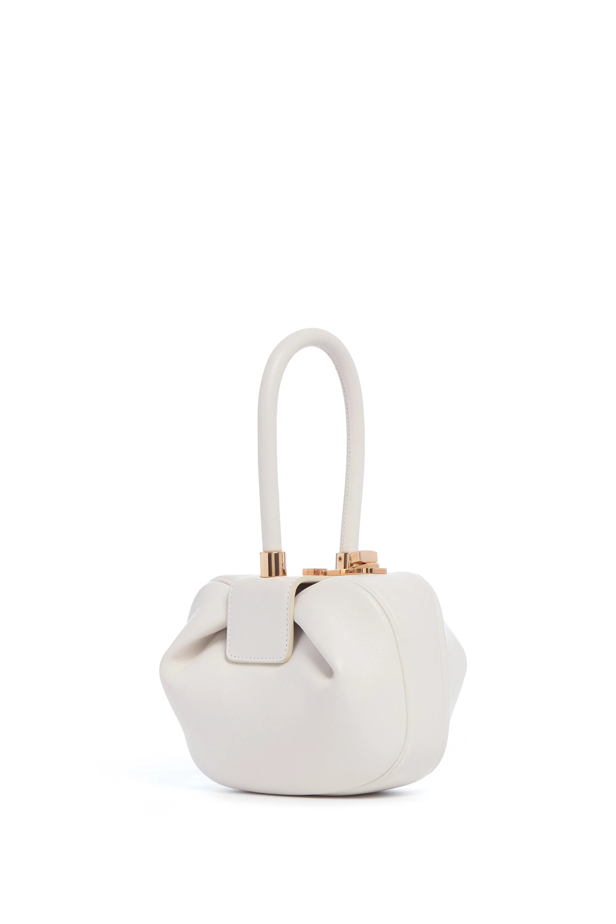 Demi Bag in Ivory Nappa Leather - 1