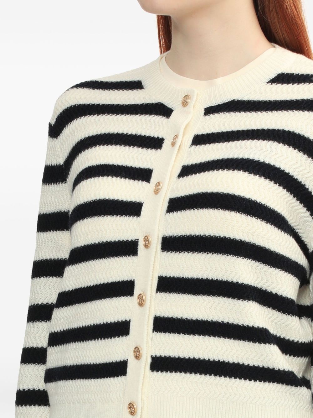 Manon striped cardigan - 5