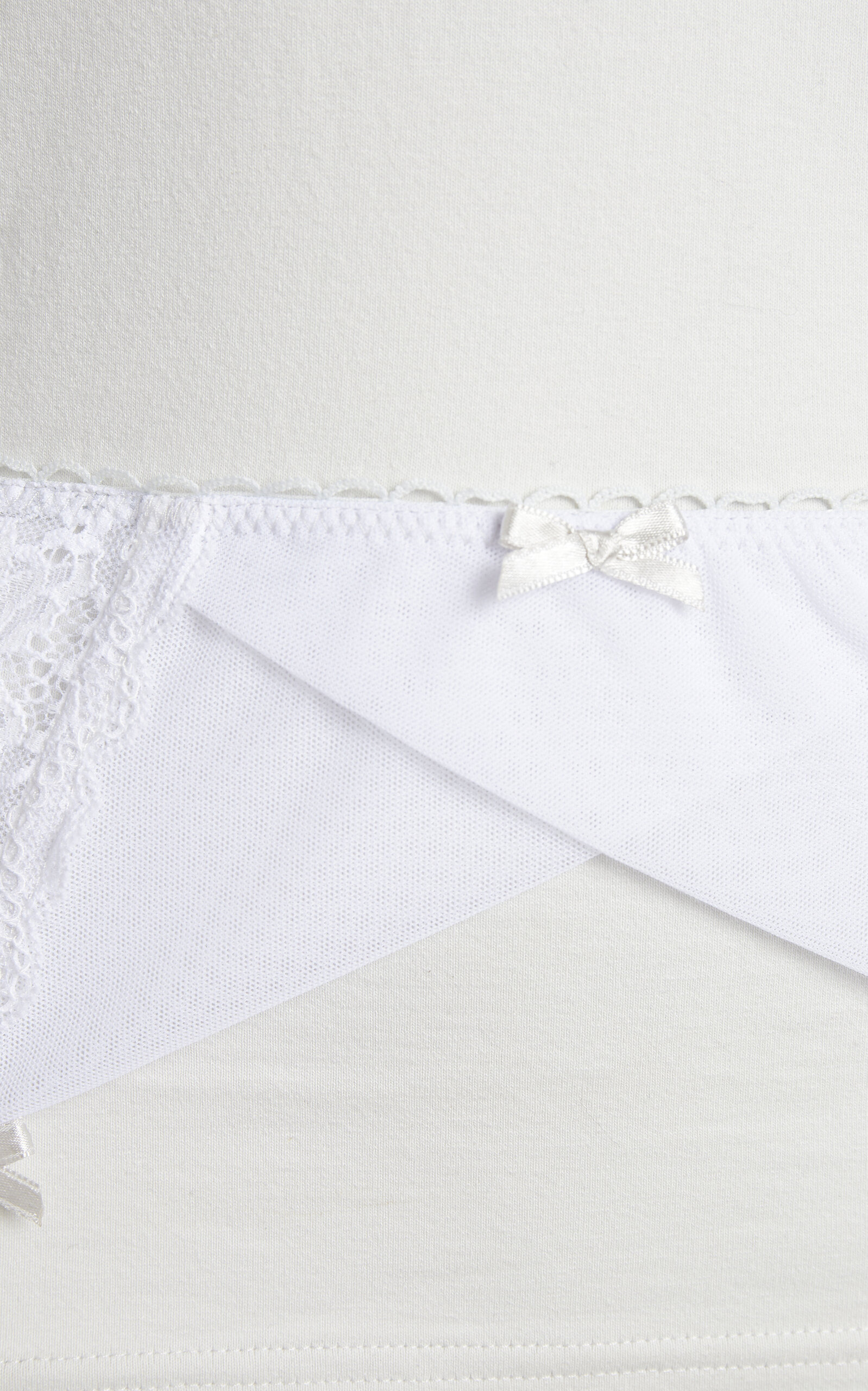 Lingerie Stretch-Jersey T-Shirt white - 5