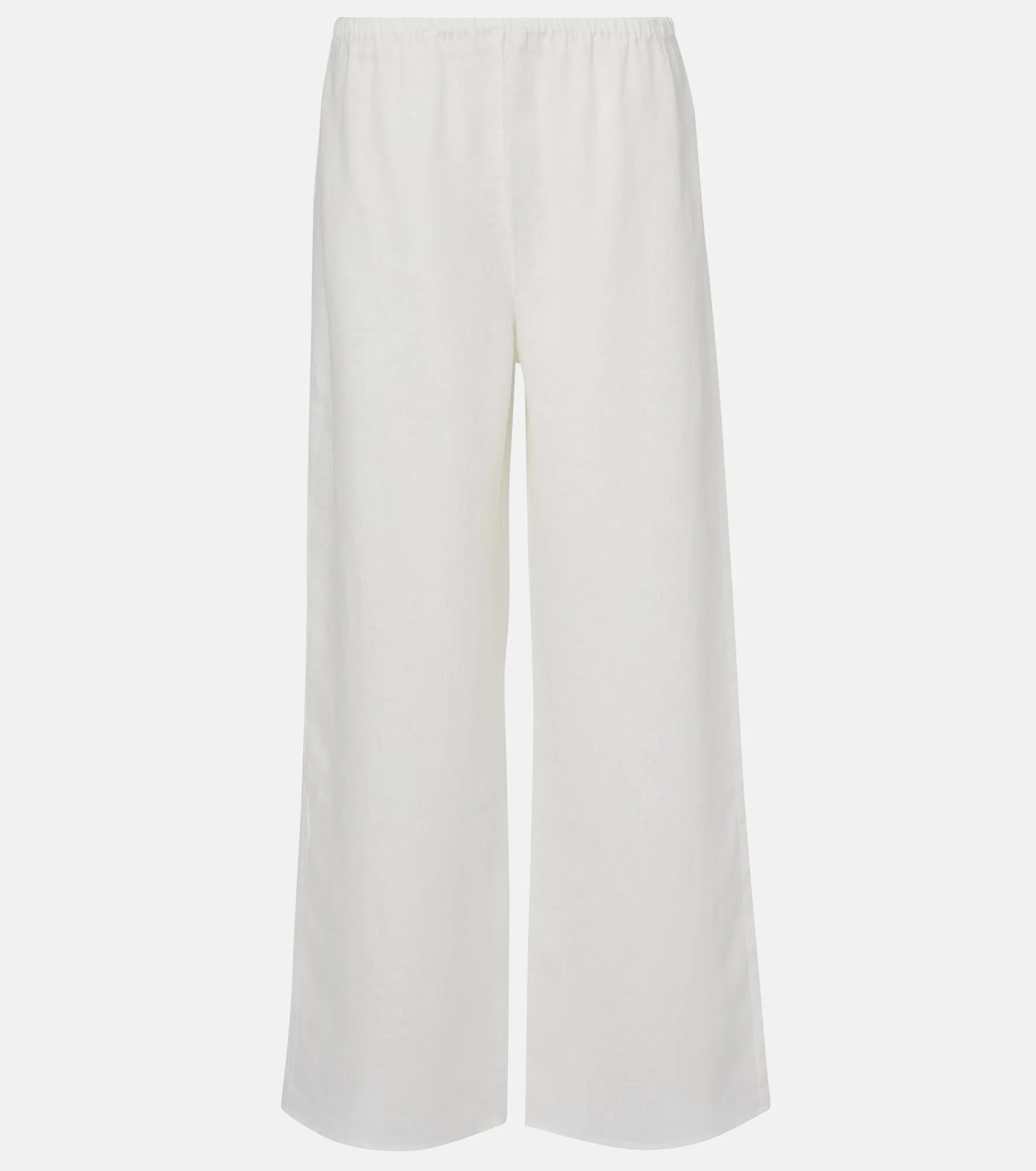Austin linen wide-leg pants - 1