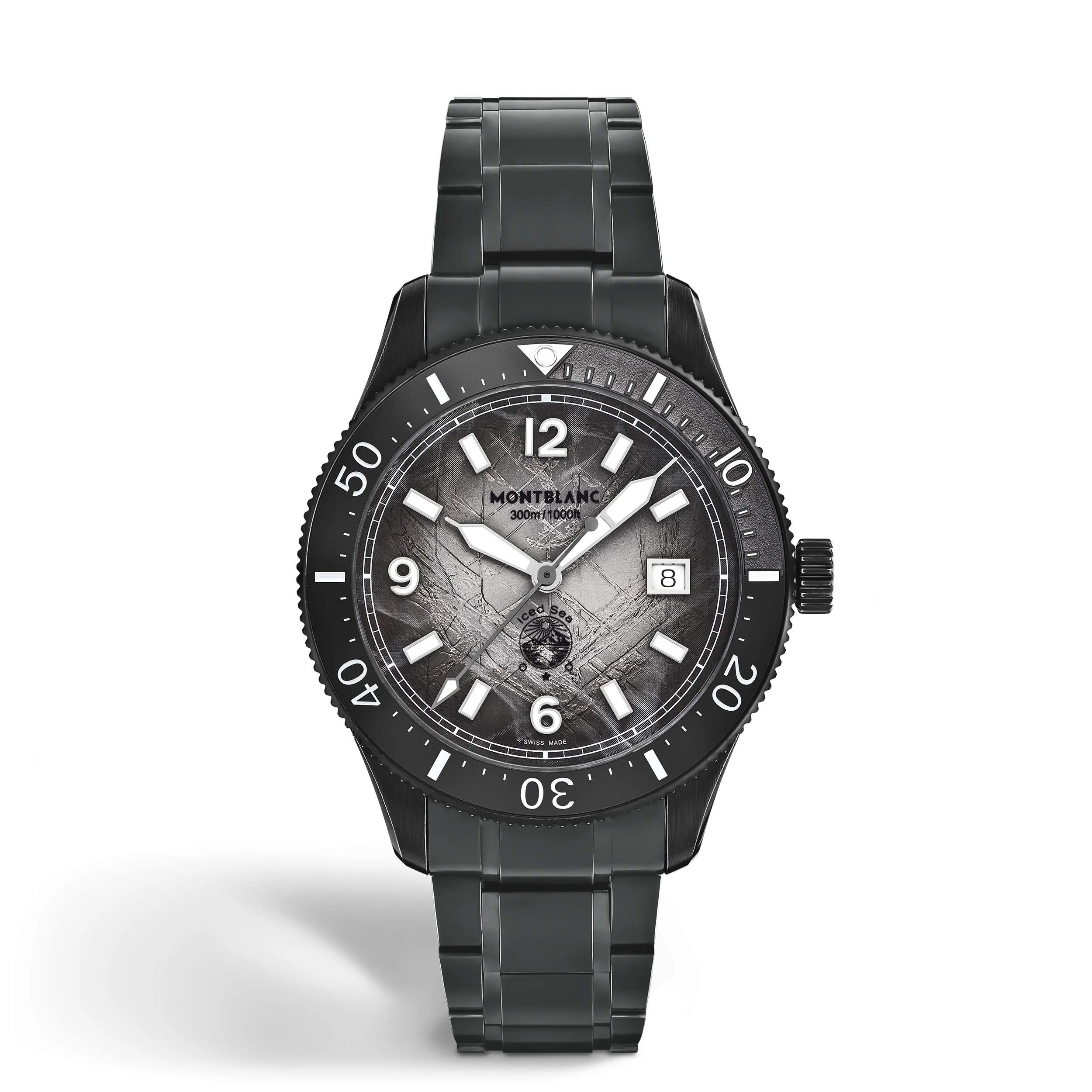 MONTBLANC ICED SEA AUTOMATIC DATE 0 OXYGEN - 1