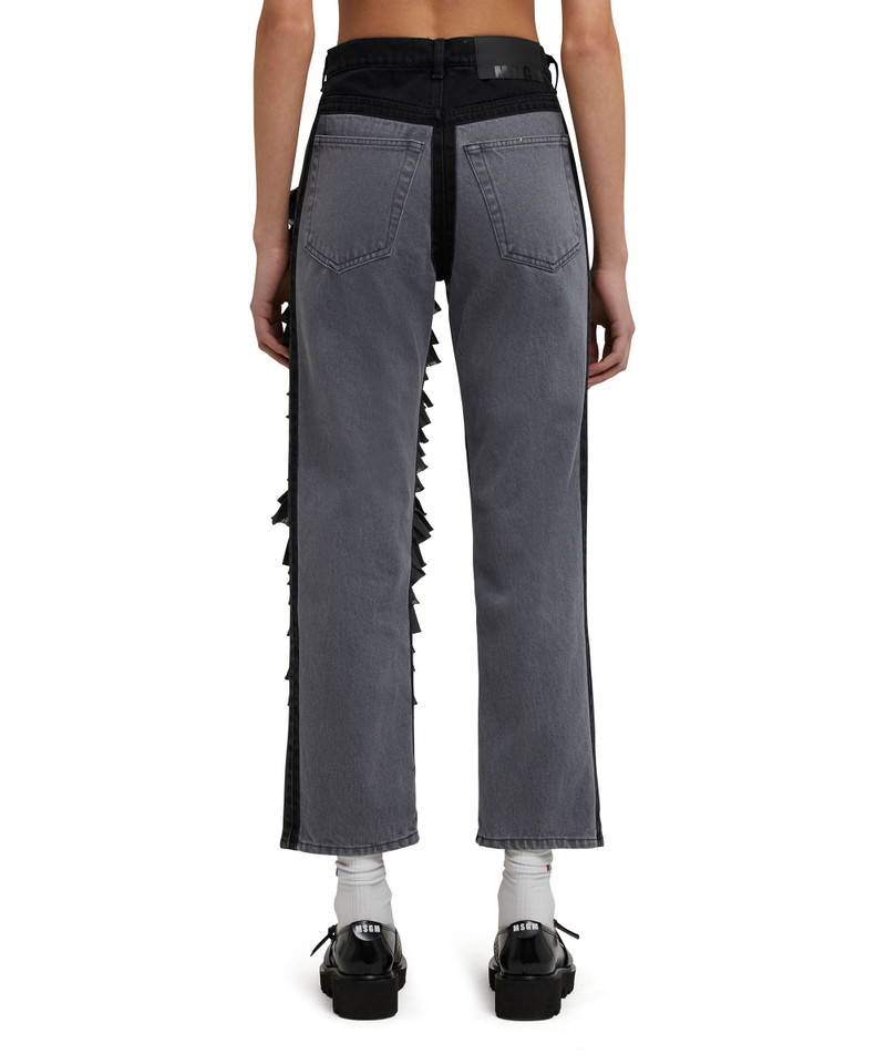 Jeans with "Black Denim with Stitches" workmanship 4