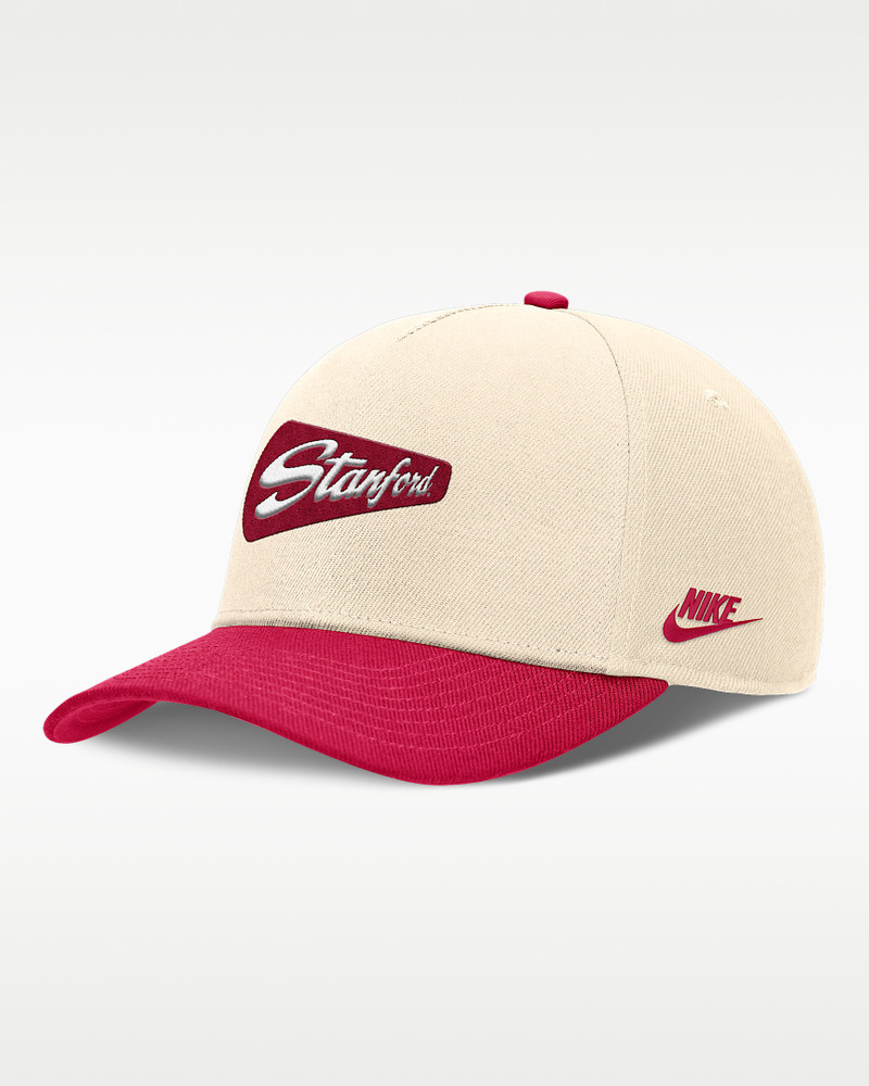Stanford Primetime Rise Academic Men's Nike Dri-FIT College Adjustable Hat 1