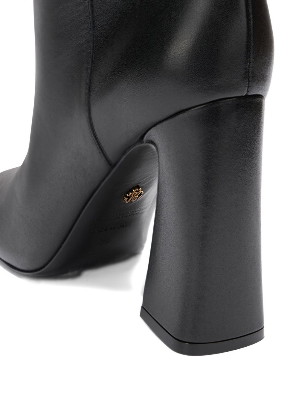 100mm monogram mirror ankle boots - 4