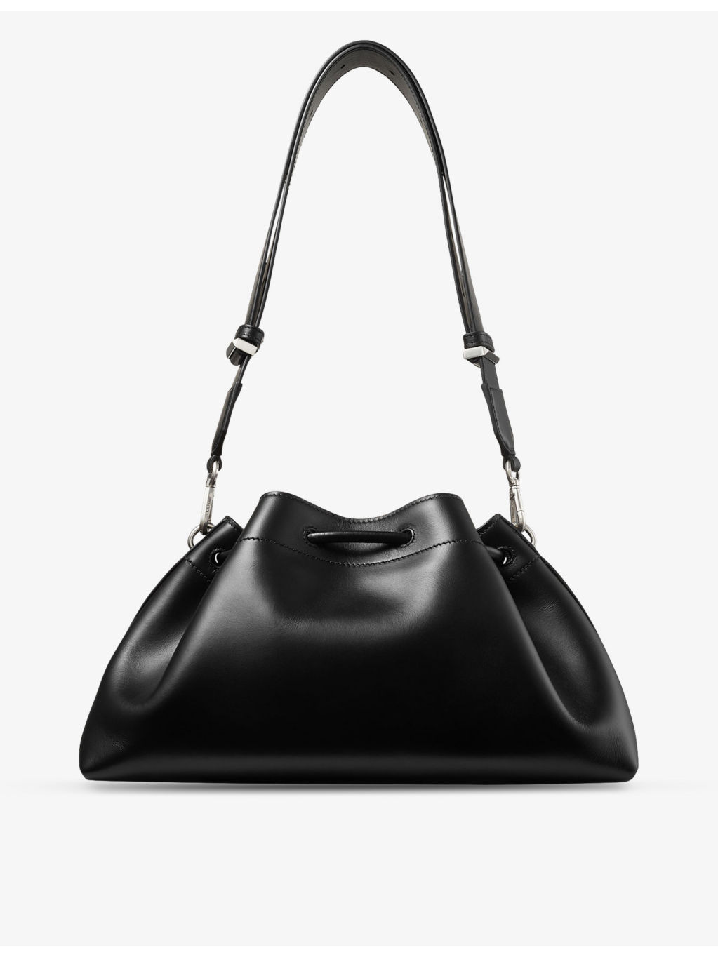 Cinch leather shoulder bag - 3