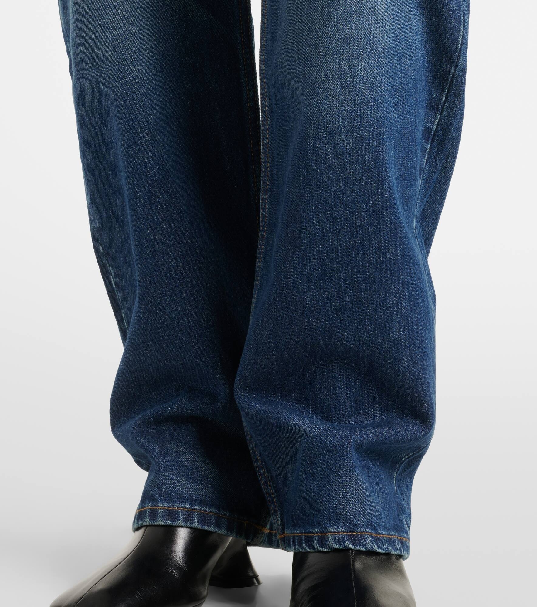 Faded straight jeans - 5
