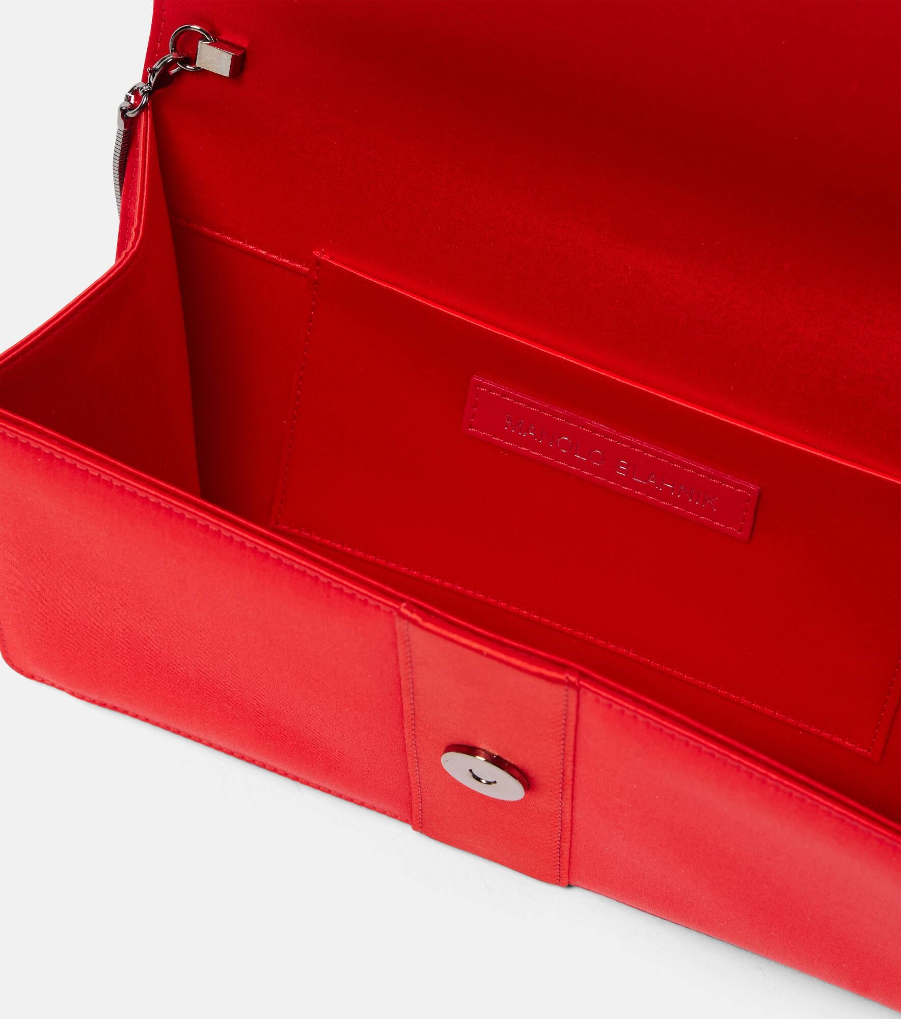Capri embellished satin clutch - 3