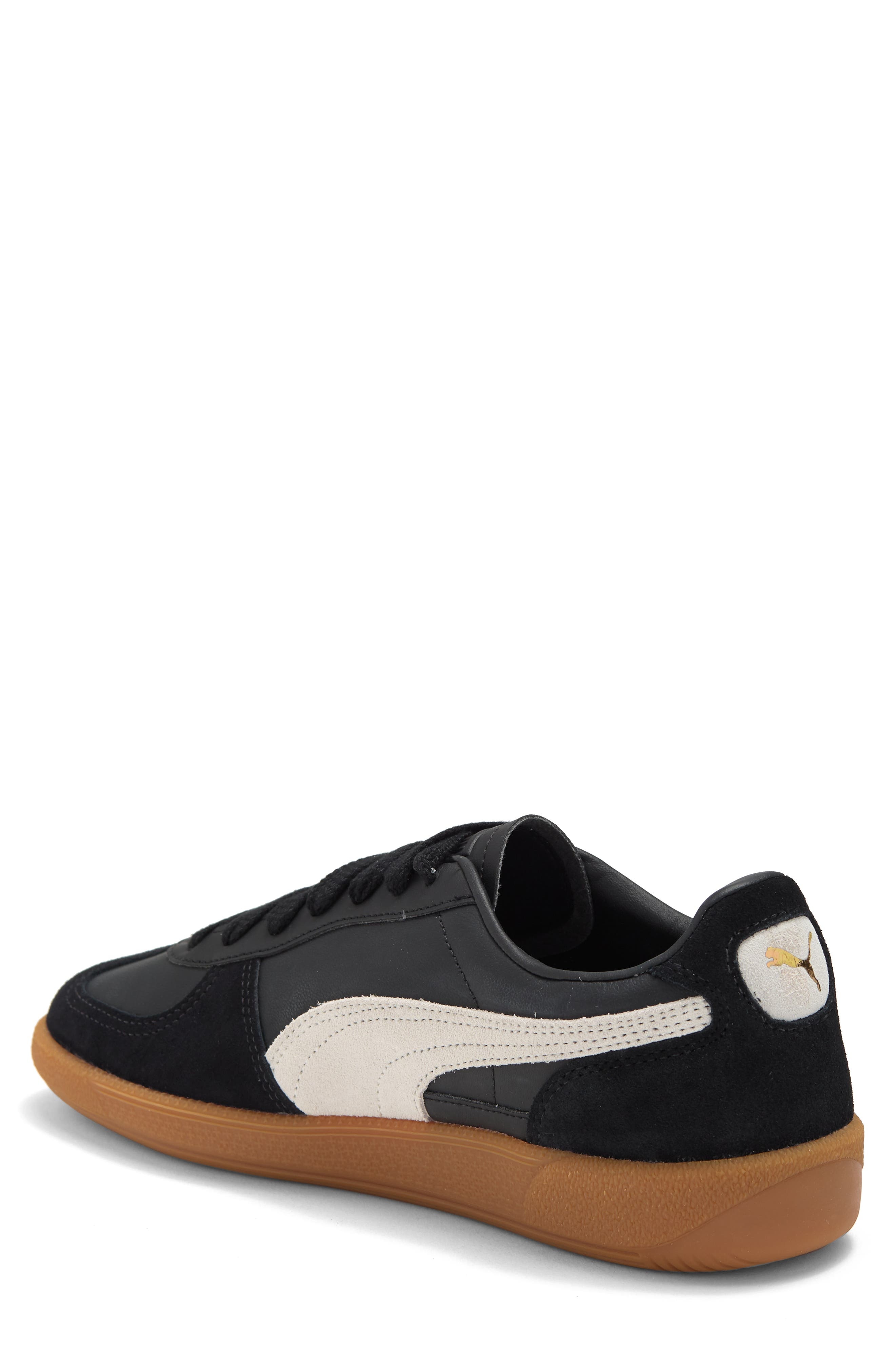 PUMA Palermo Leather Sneaker in Black at Nordstrom - 2