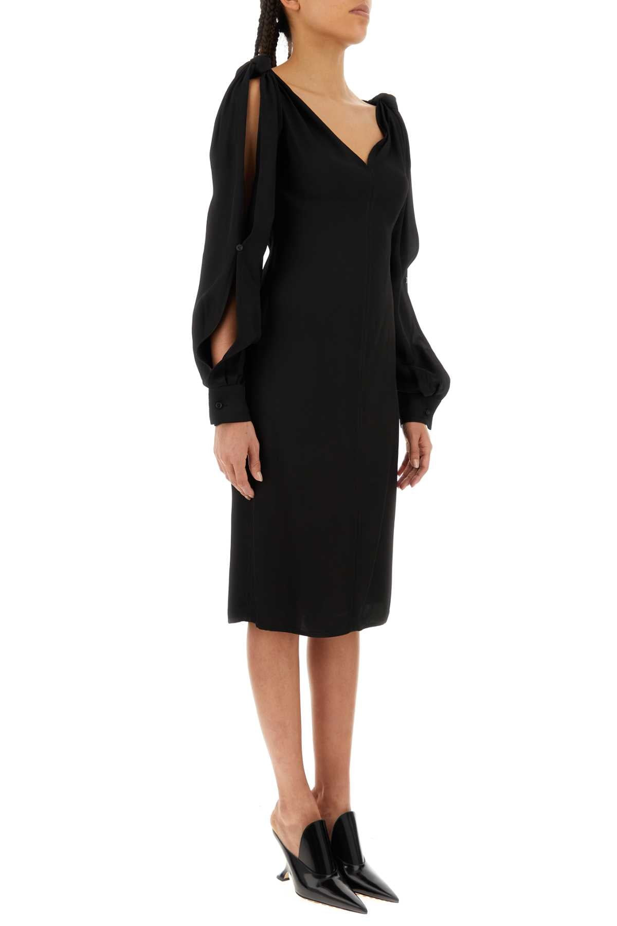 Bottega Veneta Women Black Viscose Dress - 3