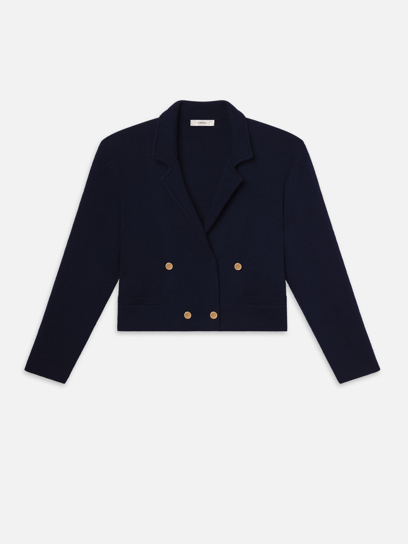 The Cruise Cardi in Dark Navy 1