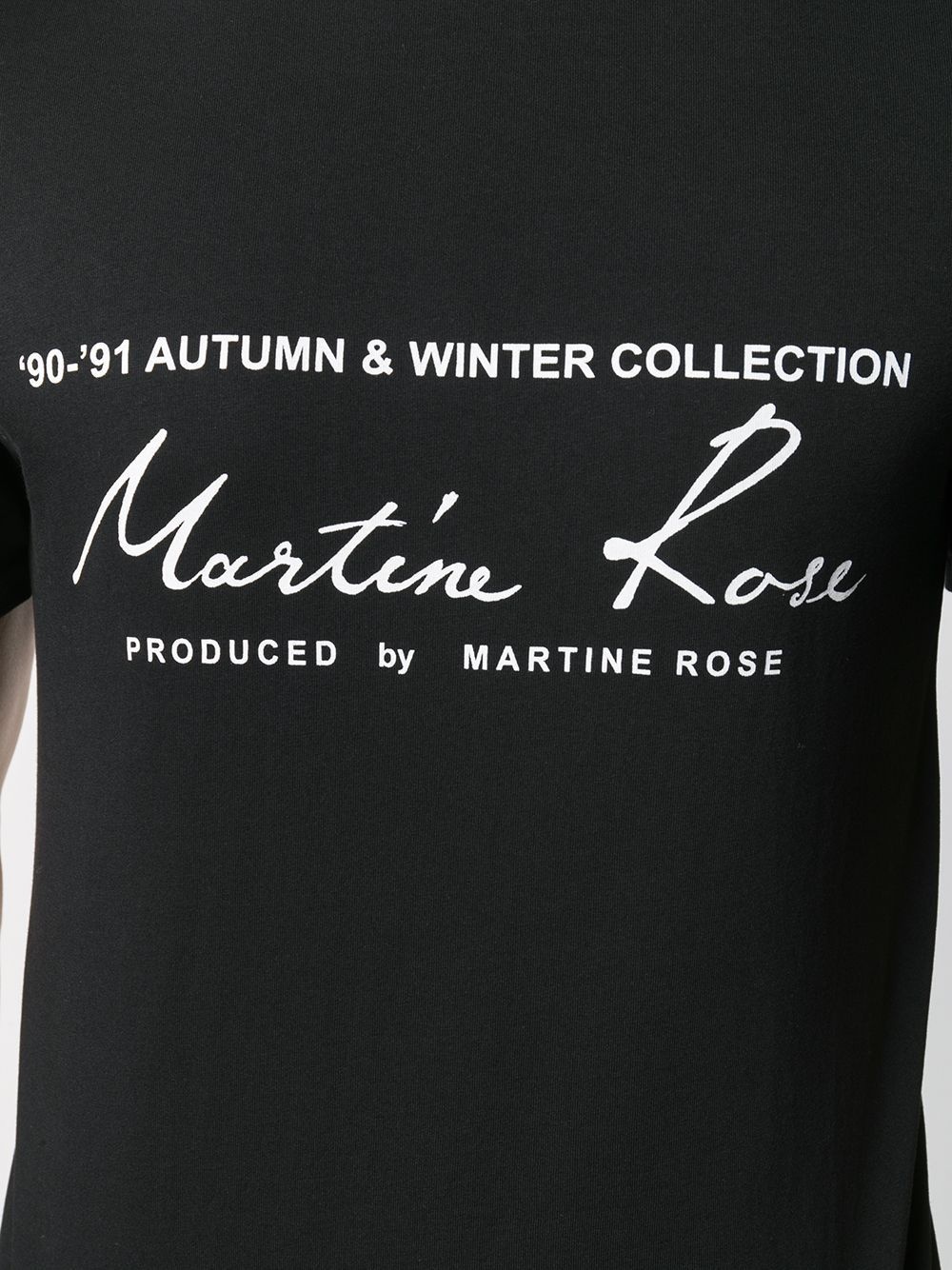logo print cotton T-shirt - 6