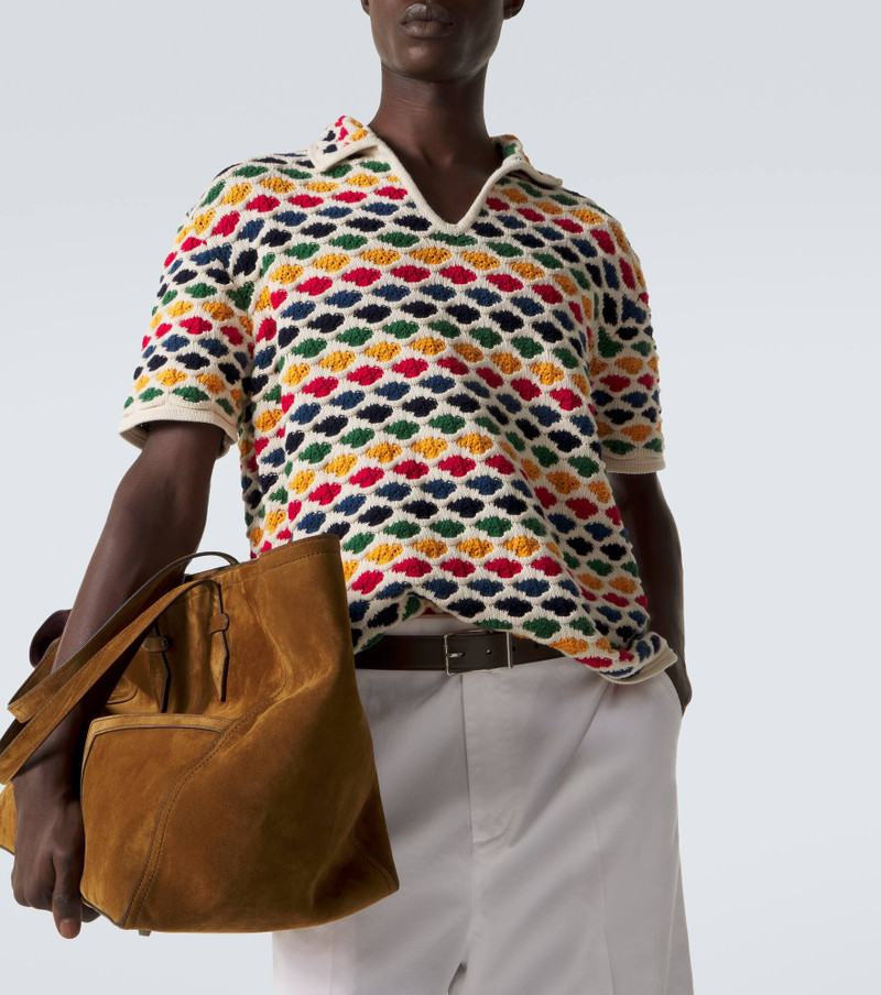 Batten crochet cotton bowling shirt 5