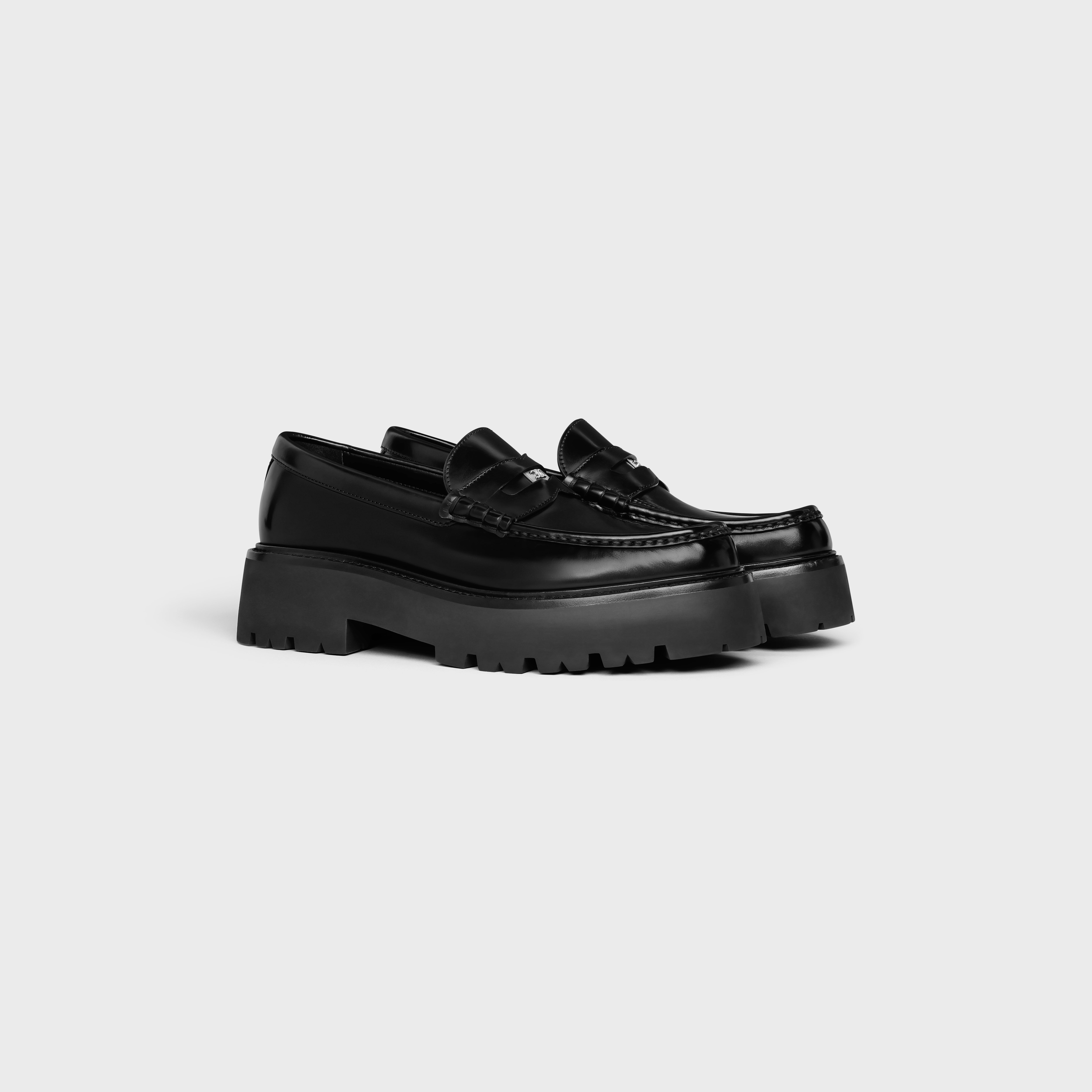 CELINE BULKY PENNY LOAFER in POLISHED BULLSKIN - 2