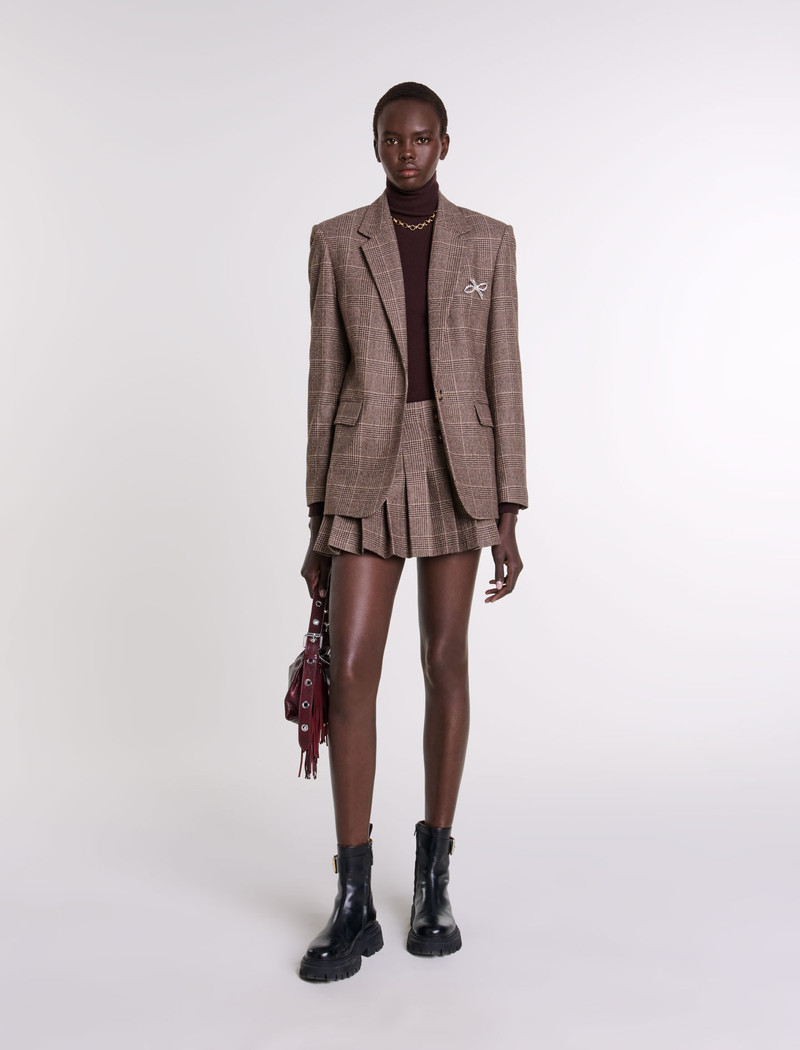 Short pleated skirt 9