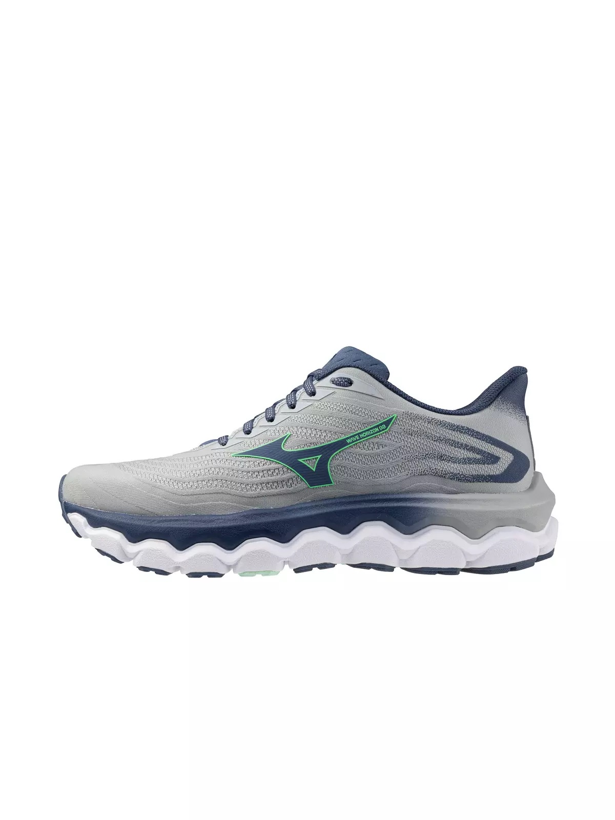 Wave Horizon 8 "Pearl Blue/Vintage Indigo" Men's Running Shoe - 2