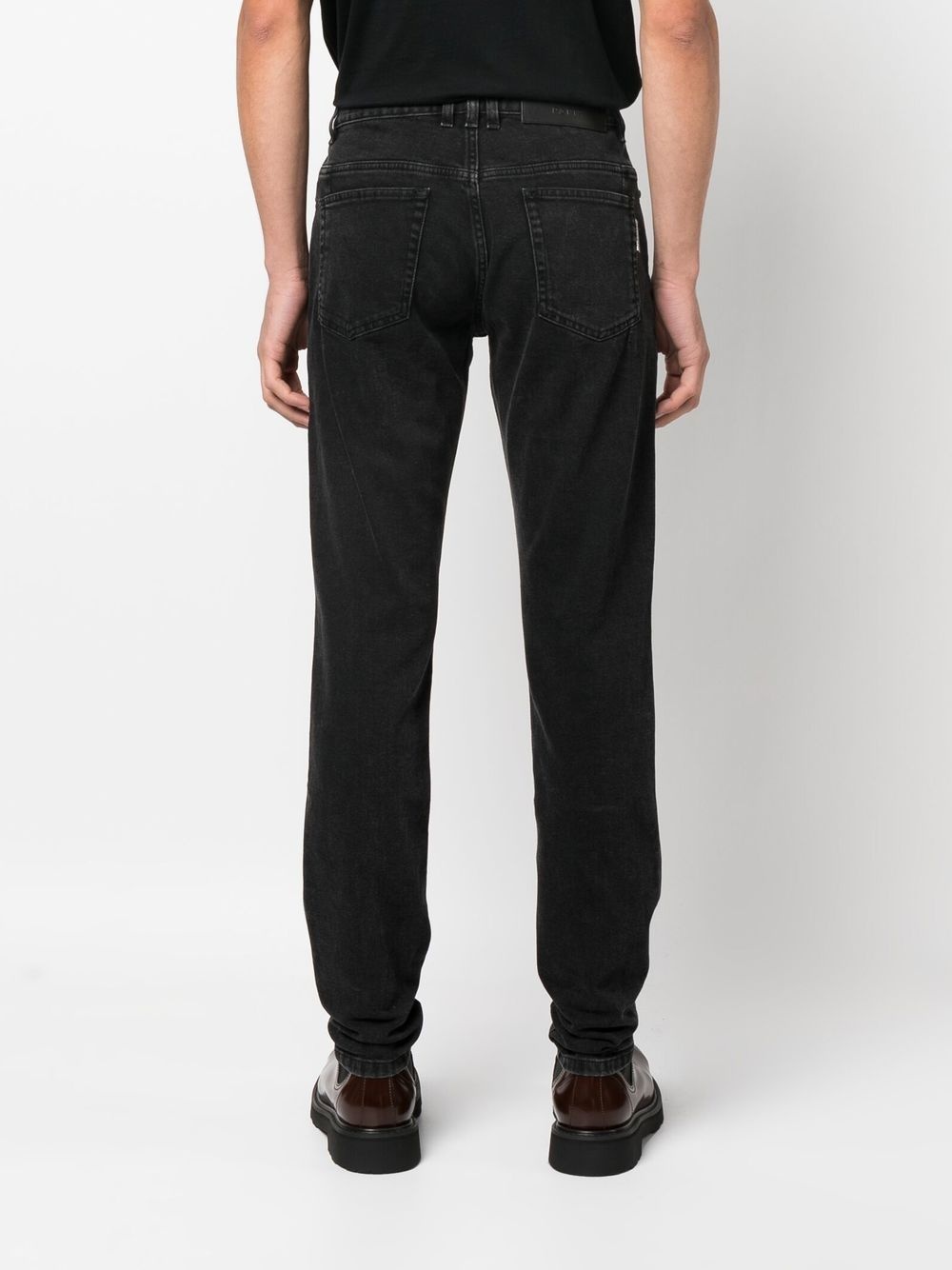 mid-rise straight-leg jeans - 4