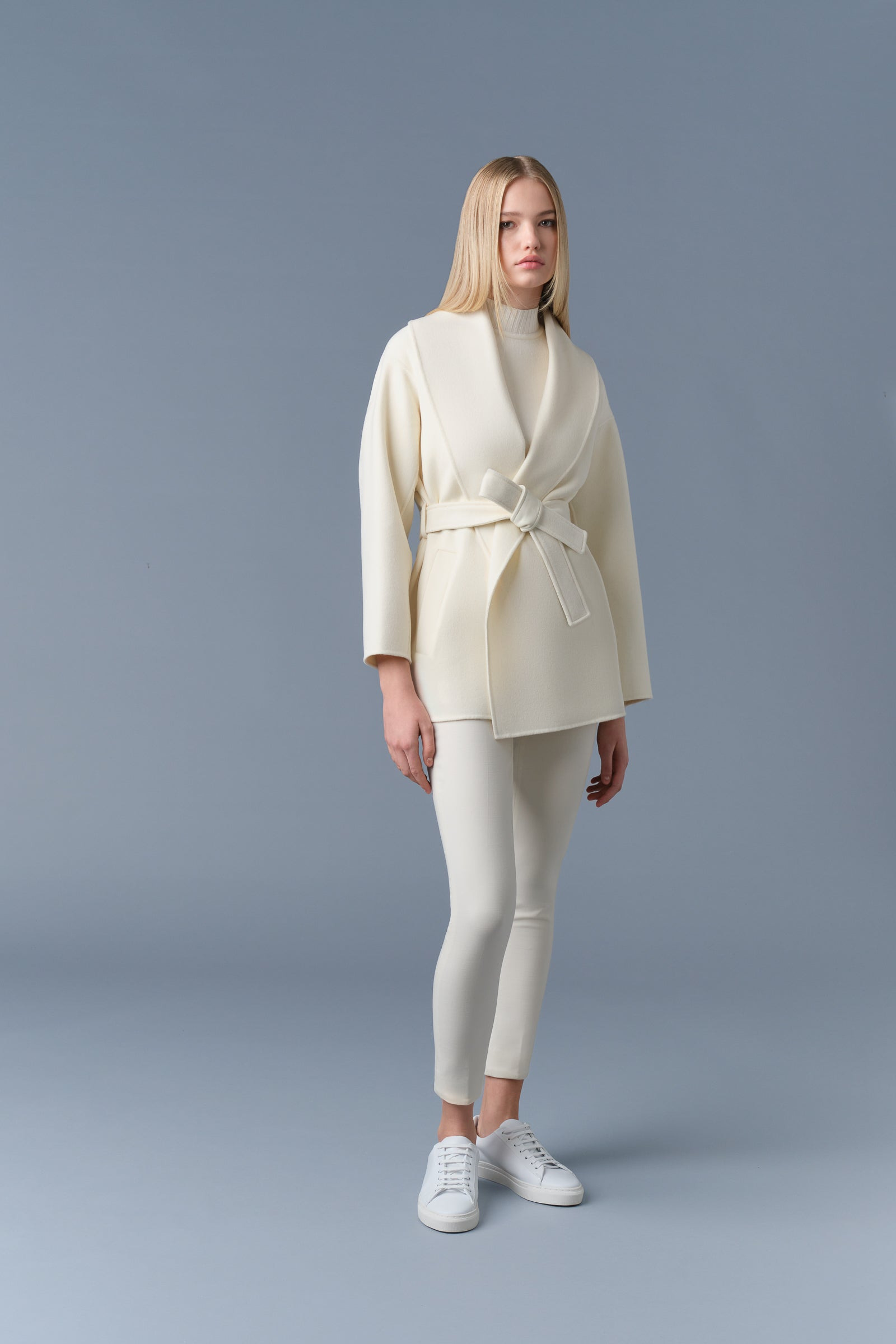 TYRA Double-Face wool robe jacket - 2