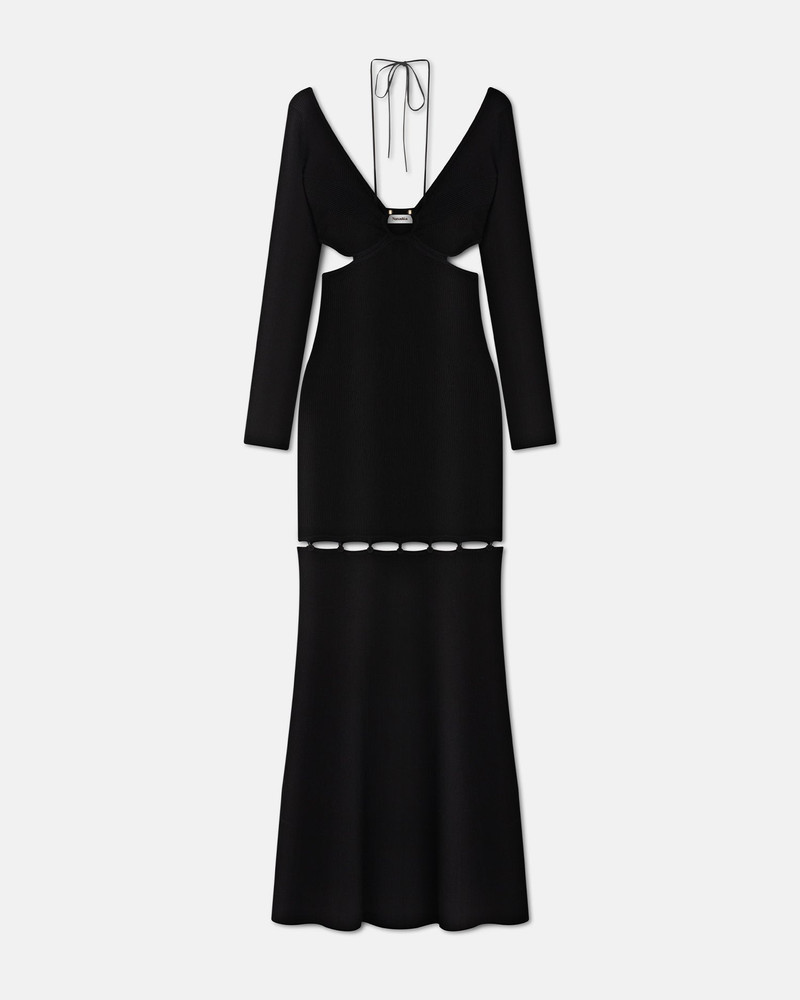 Ribbed-Knit Maxi Dress 1