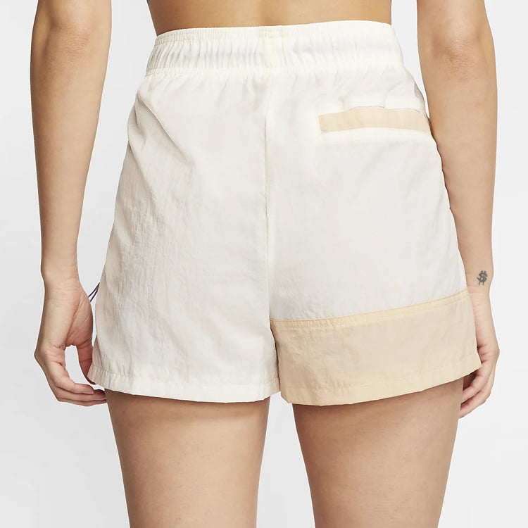 (WMNS) Nike Sportswear Icon Clash Shorts White CJ2285-110 - 4