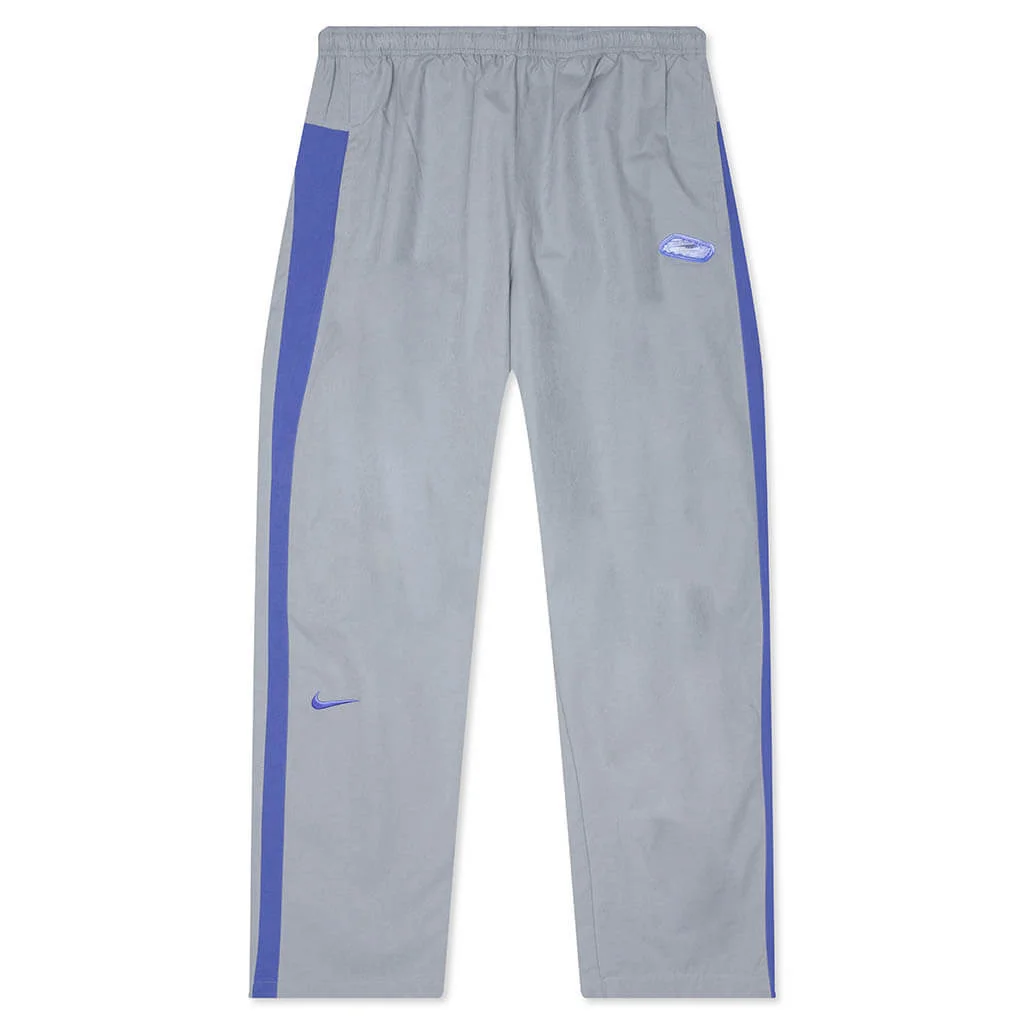 NIKE X PATTA TRACK PANTS - PARTICLE GREY/SAPPHIRE - 1