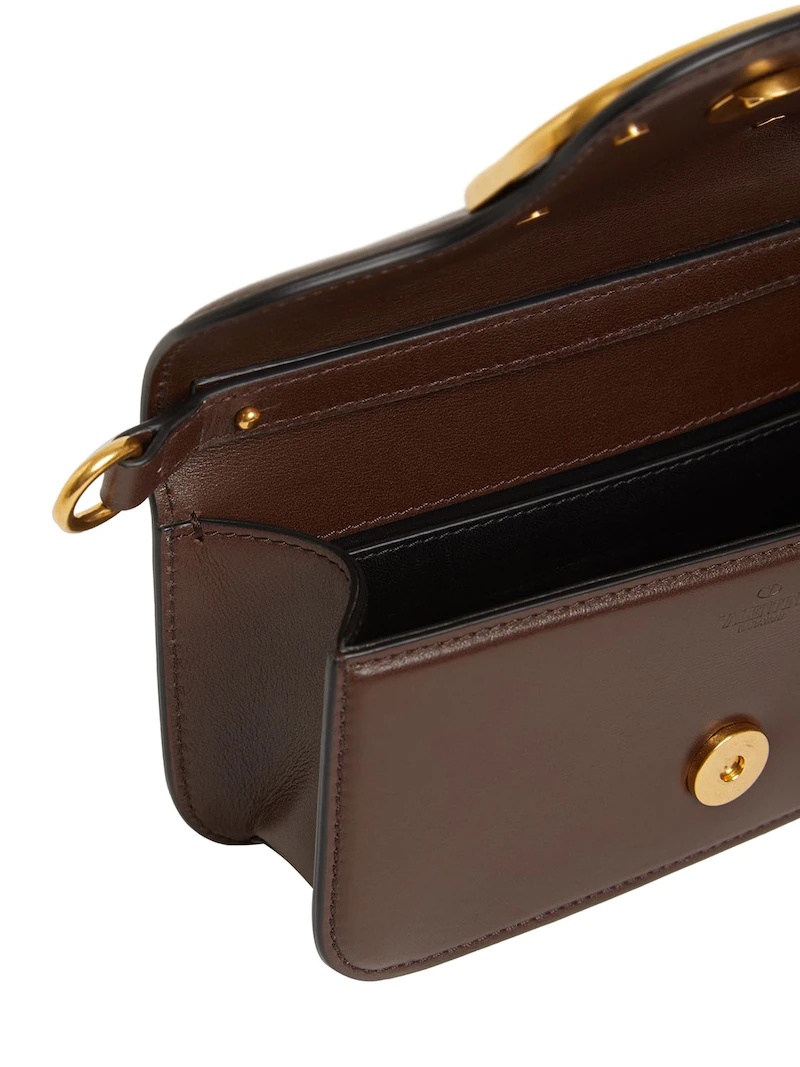 MINI LOCÒ LEATHER CROSSBODY BAG - 6