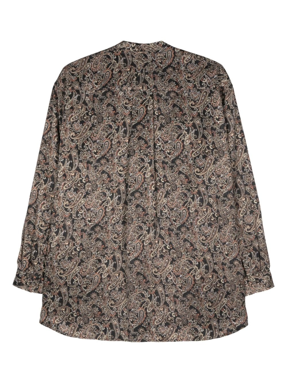 paisley-print satin shirt - 2