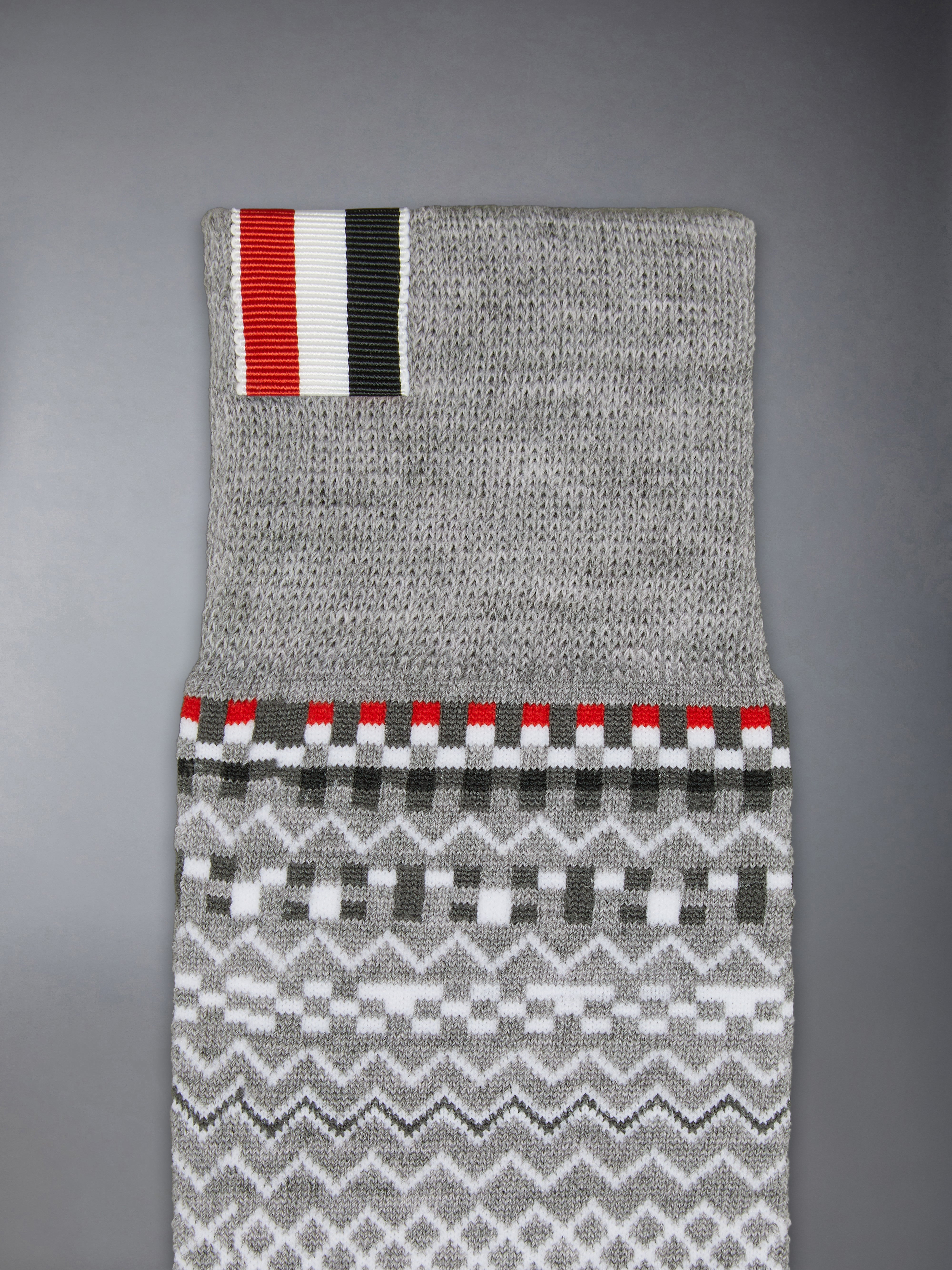 FAIRISLE JACQUARD MERINO WOOL SOCKS - 2