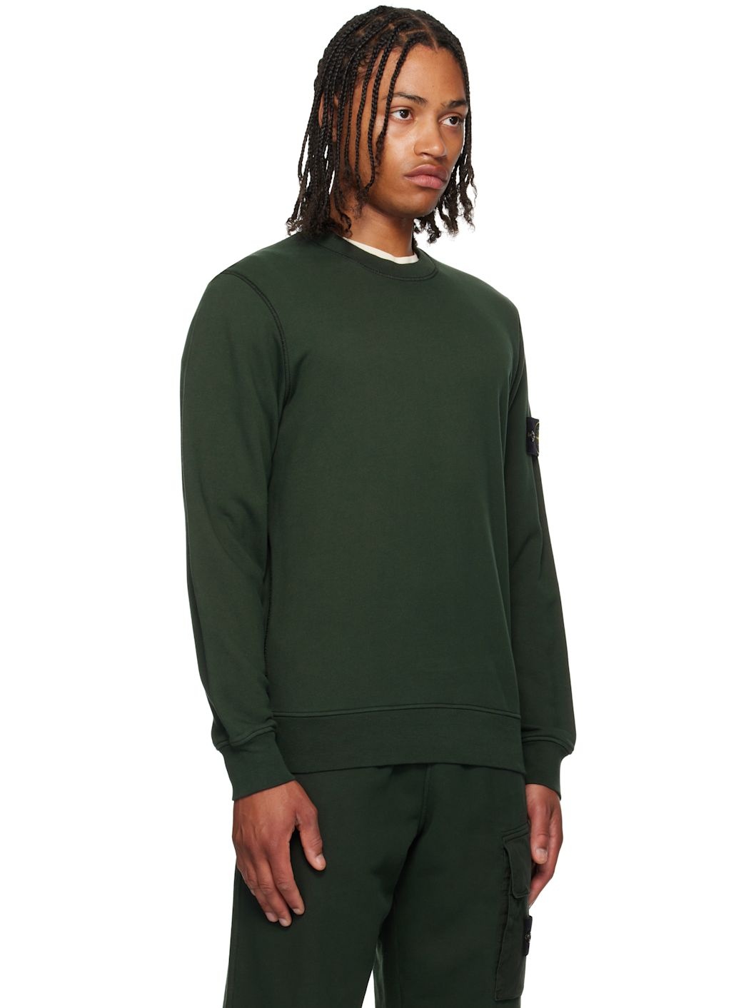 Green 6100060 Organic Cotton Fleece Sweatshirt - 2