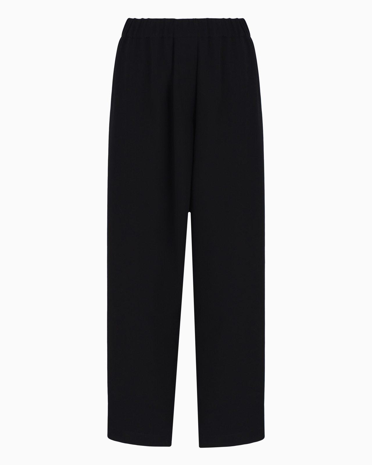Smooth, silk-cady trousers - 1