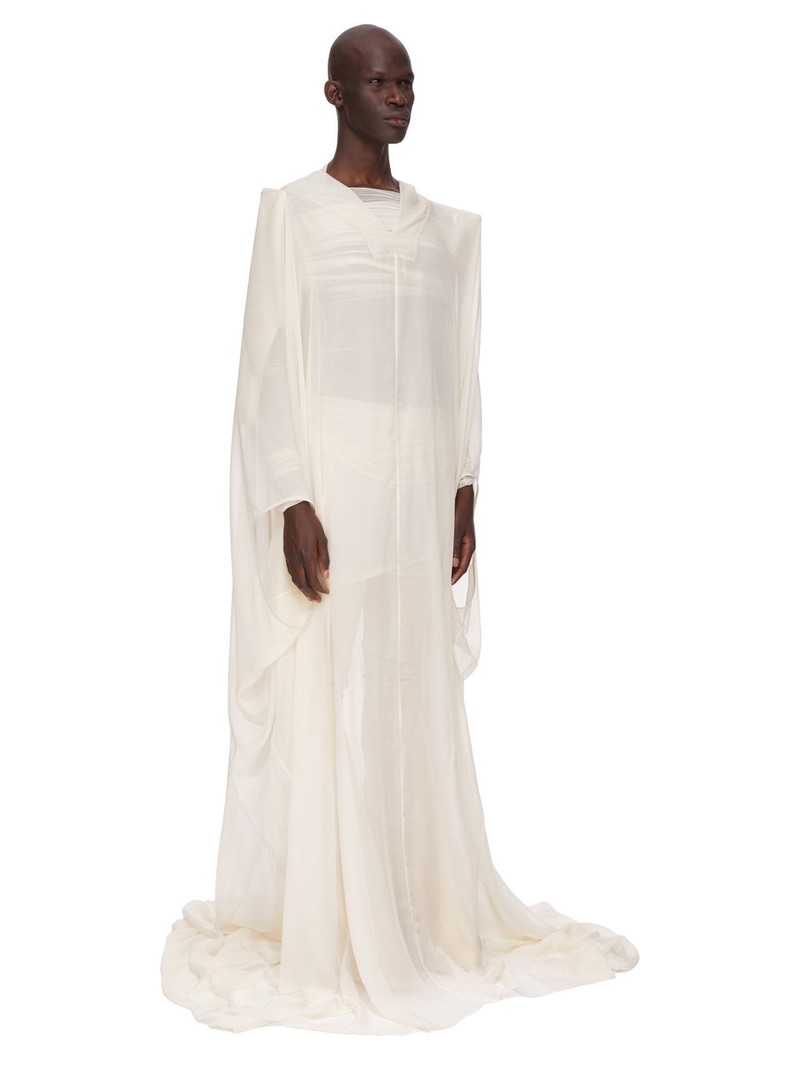 Off-White Hollywood Hooded Kaftan Pullover Coat 2