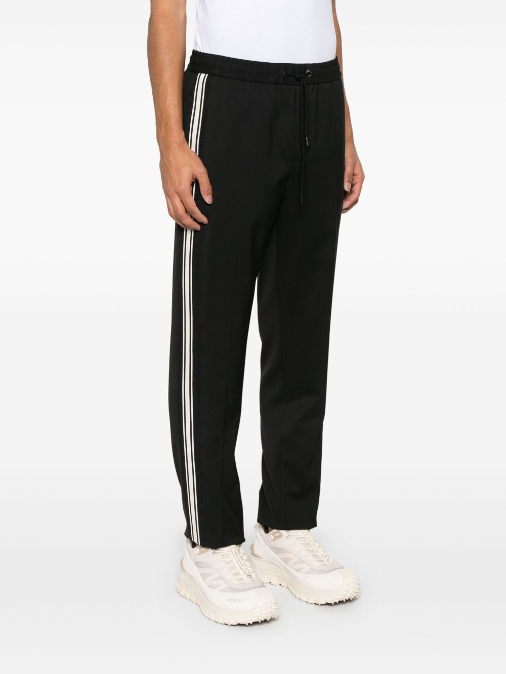 straight-leg track pants - 3