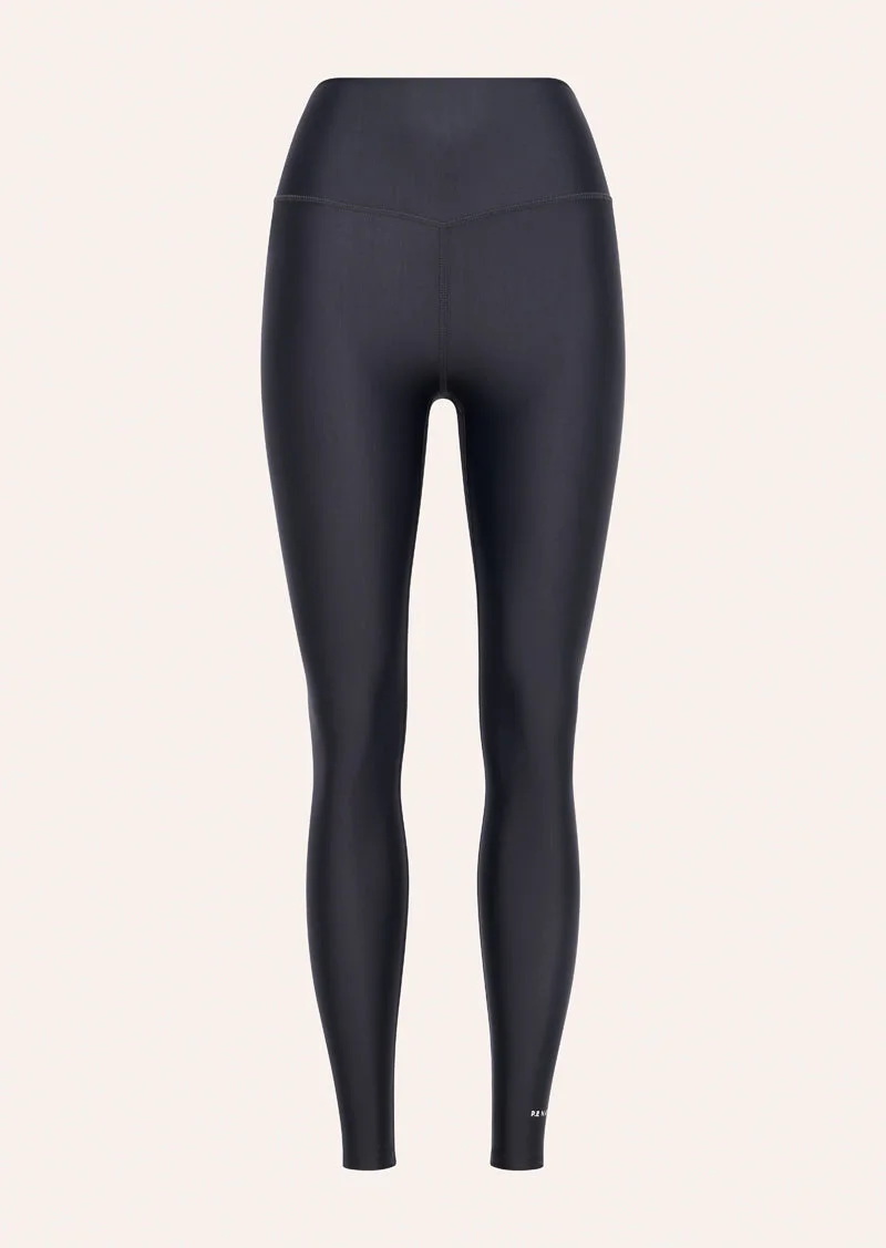 FAIRMONT FULL LENGTH LEGGING IN MARINE BLUE SHINE - 1