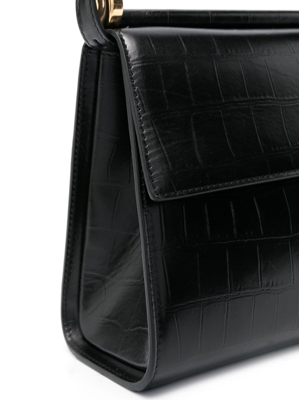 logo-print shoulder bag - 4