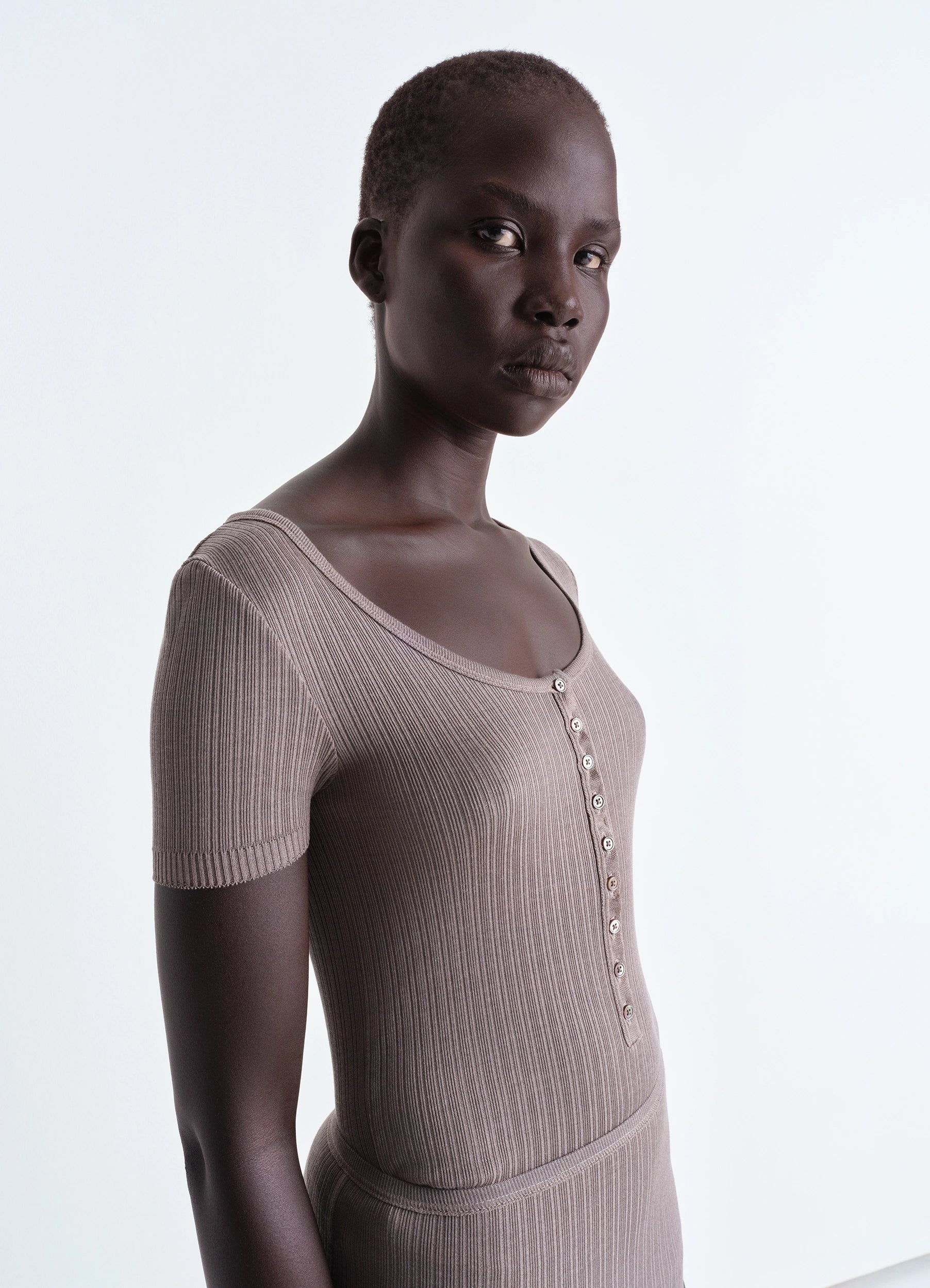 BUTTONED RIB BODY - 3