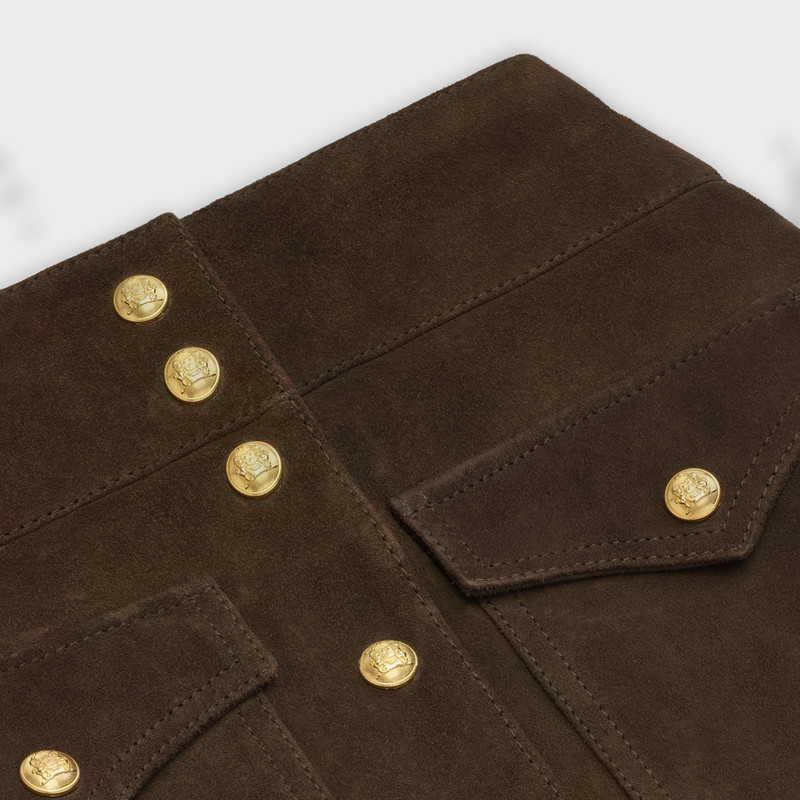 SHORT SKIRT IN SUEDE 3
