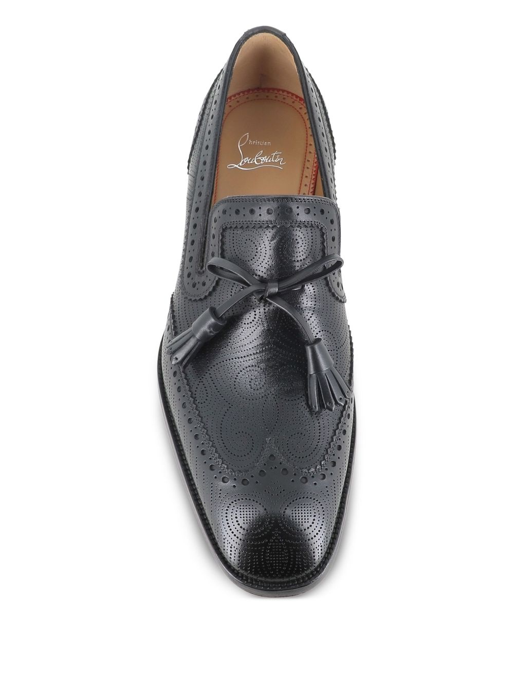Grave tassel-embellished loafers - 4