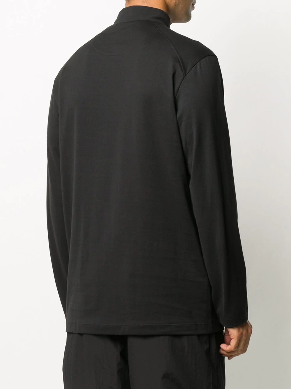 funnel neck T-shirt - 4